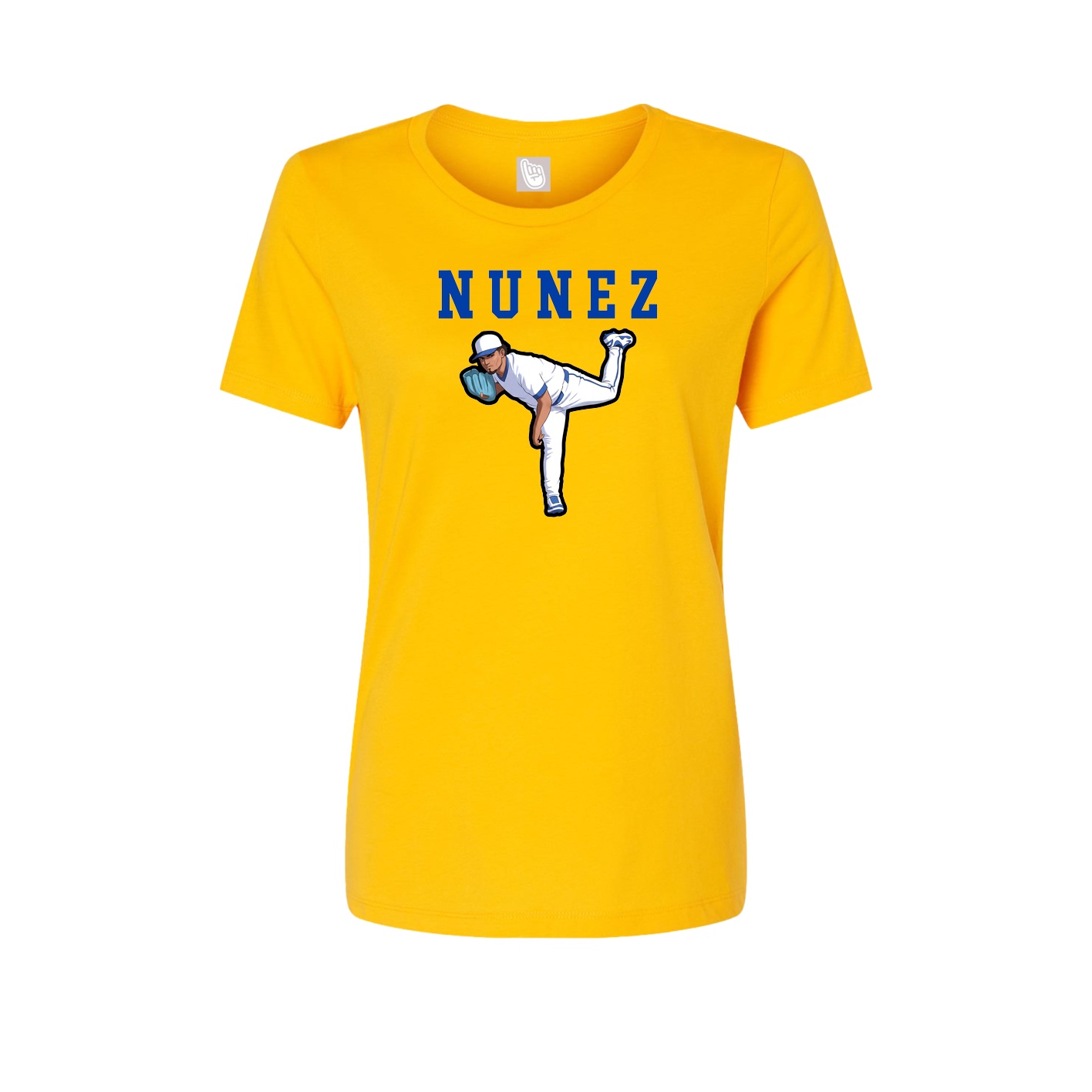 Fitted Women's Tee — Shirsey in Gold