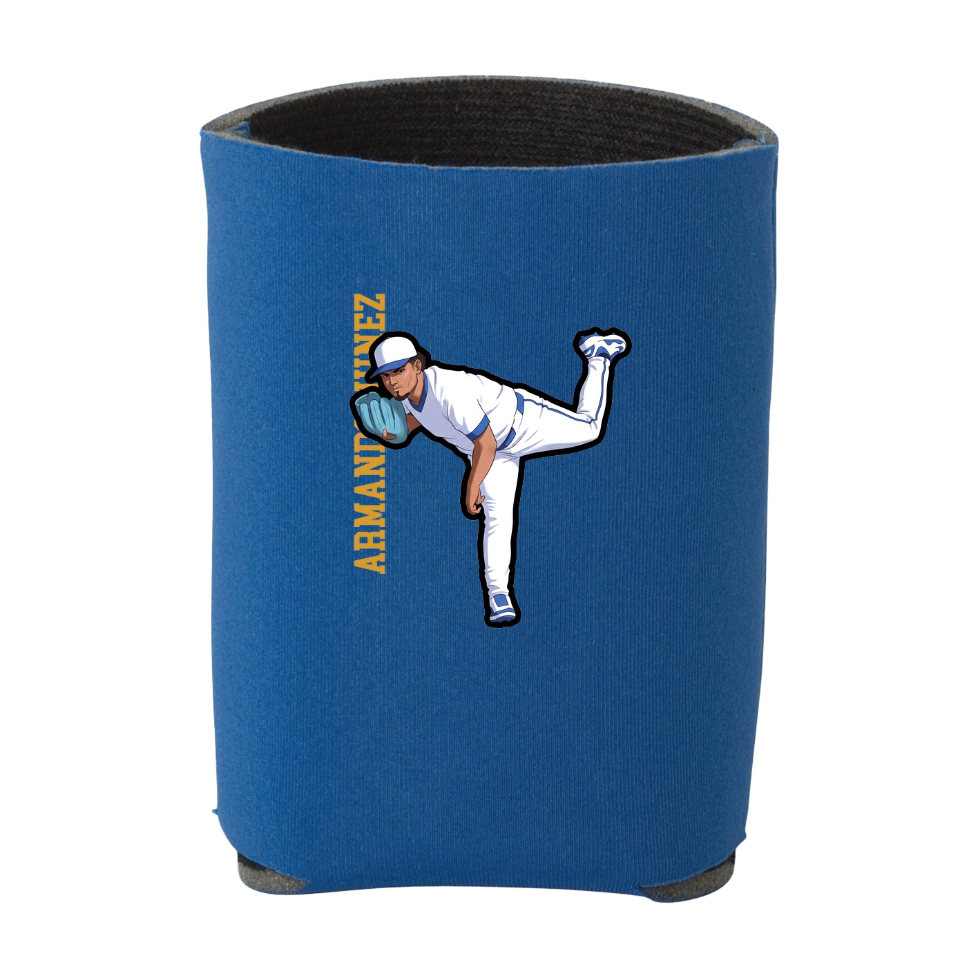 Can Holder — Name Vertical in Royal