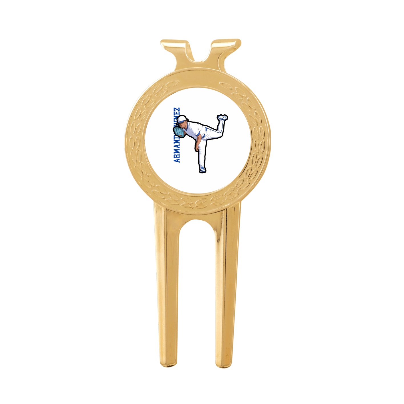 Divot Tool with Ball Marker — Name Vertical in Classic