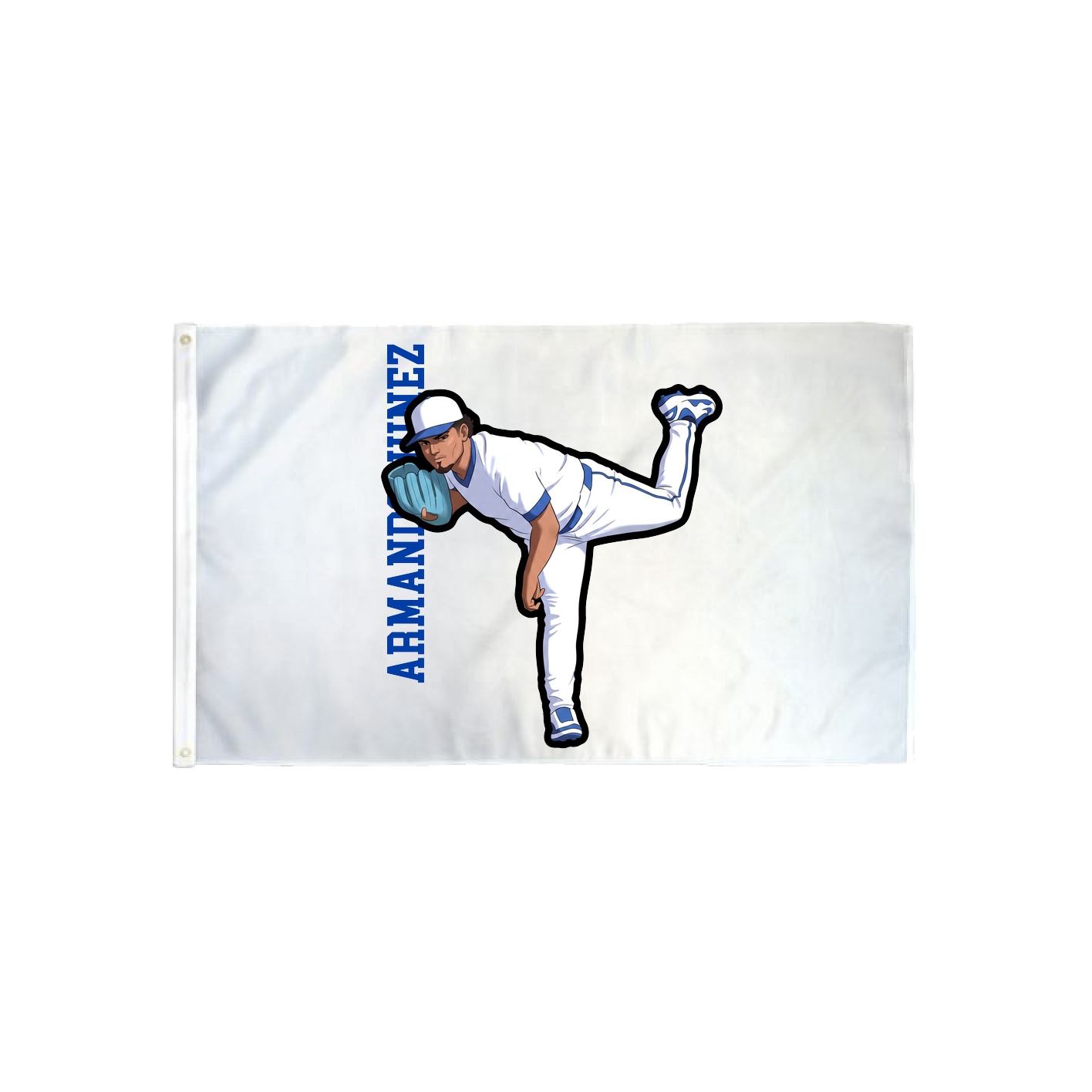 3x5 Flag — Name Vertical in Classic