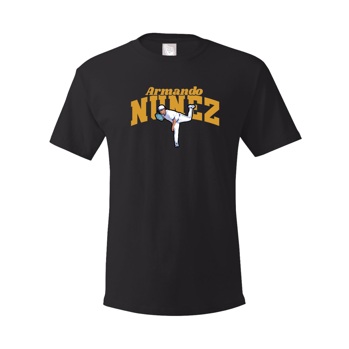 Youth Tee — Signature Arch in Black