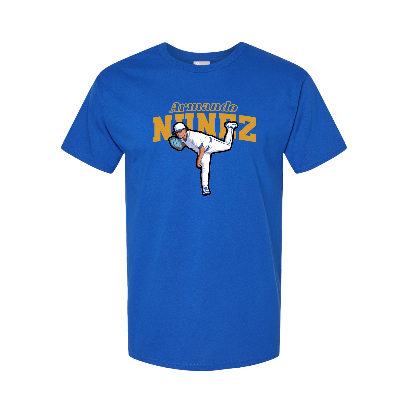 Tee — Name Arch in Royal