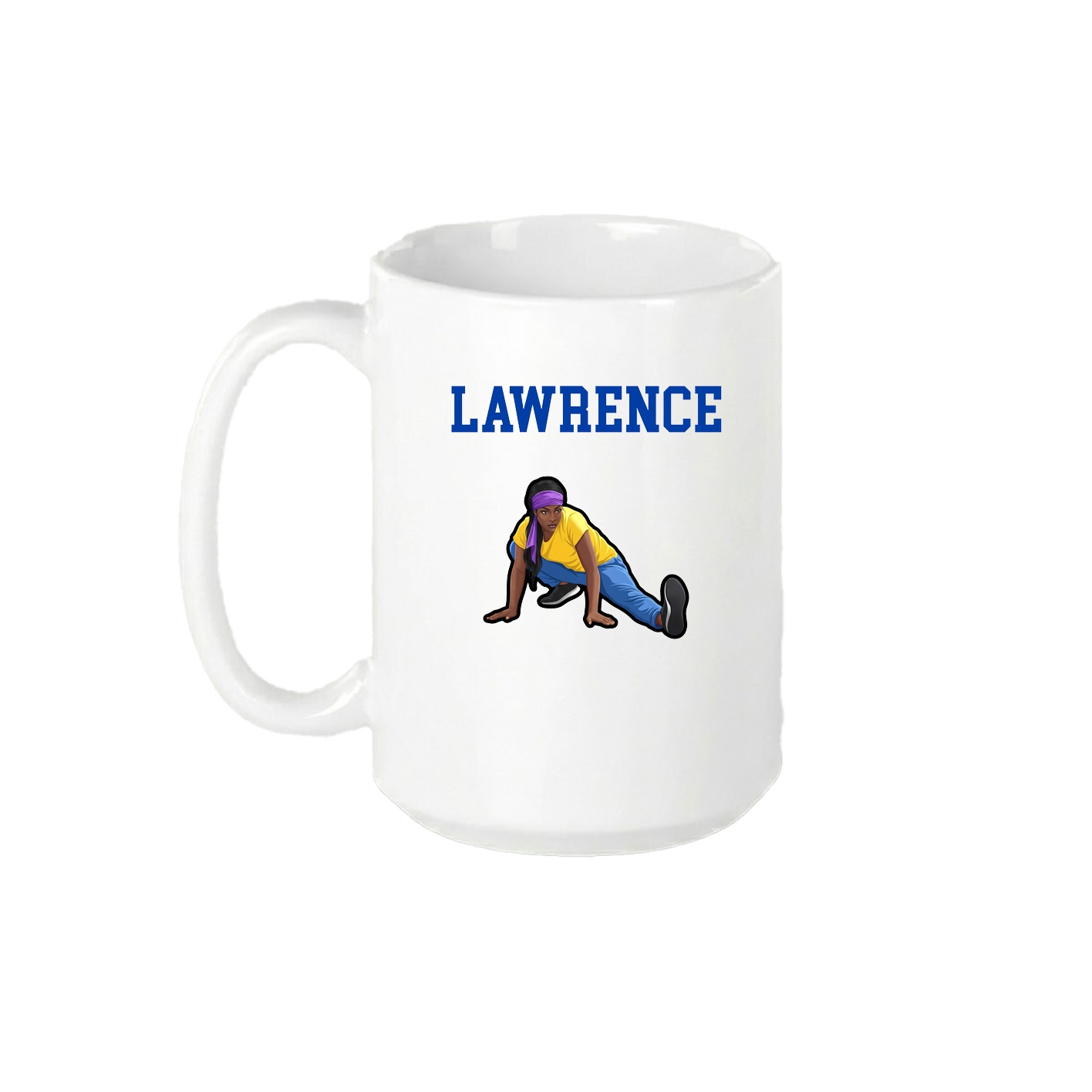 15oz Coffee Mug — Shirsey in White