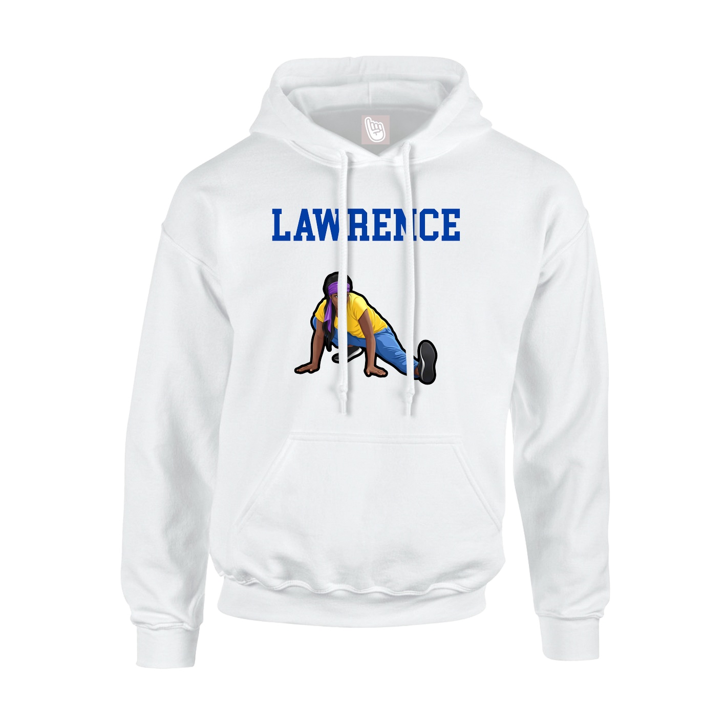 Hoodie — Shirsey in White