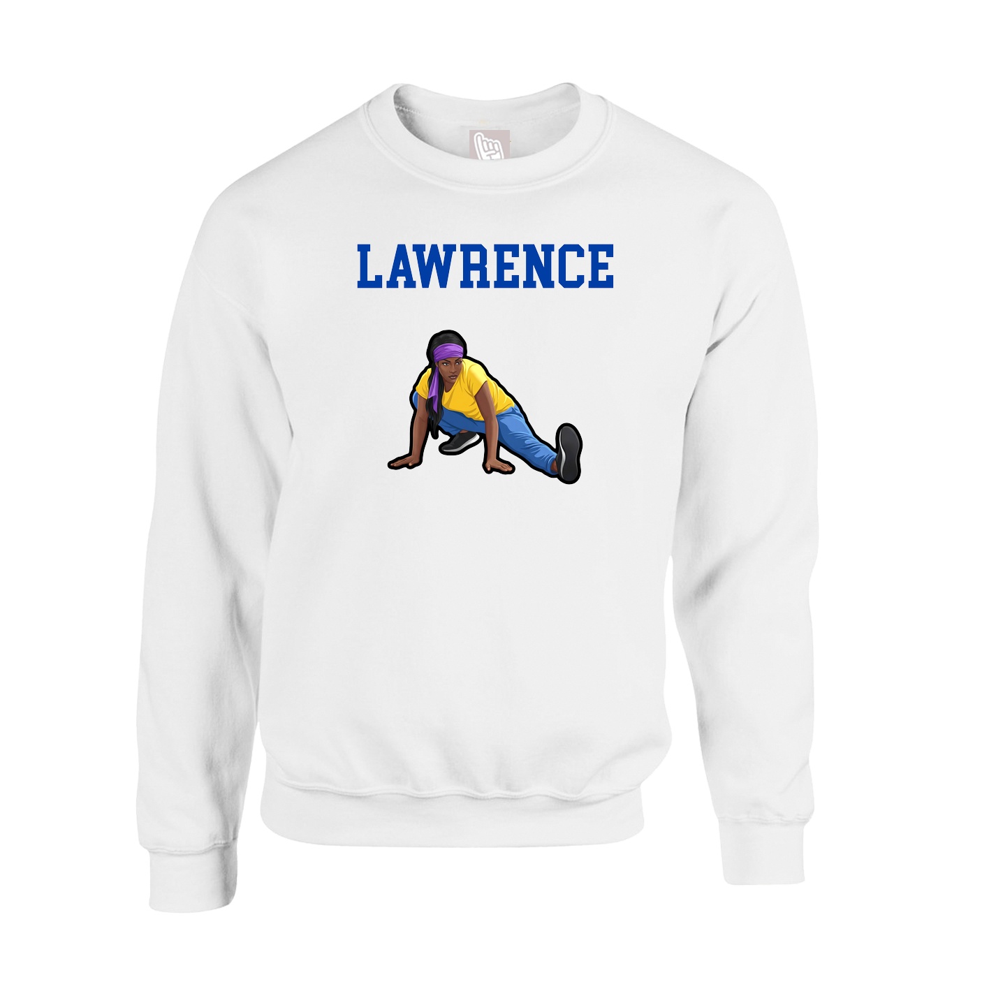 Fleece Crew — Shirsey in White