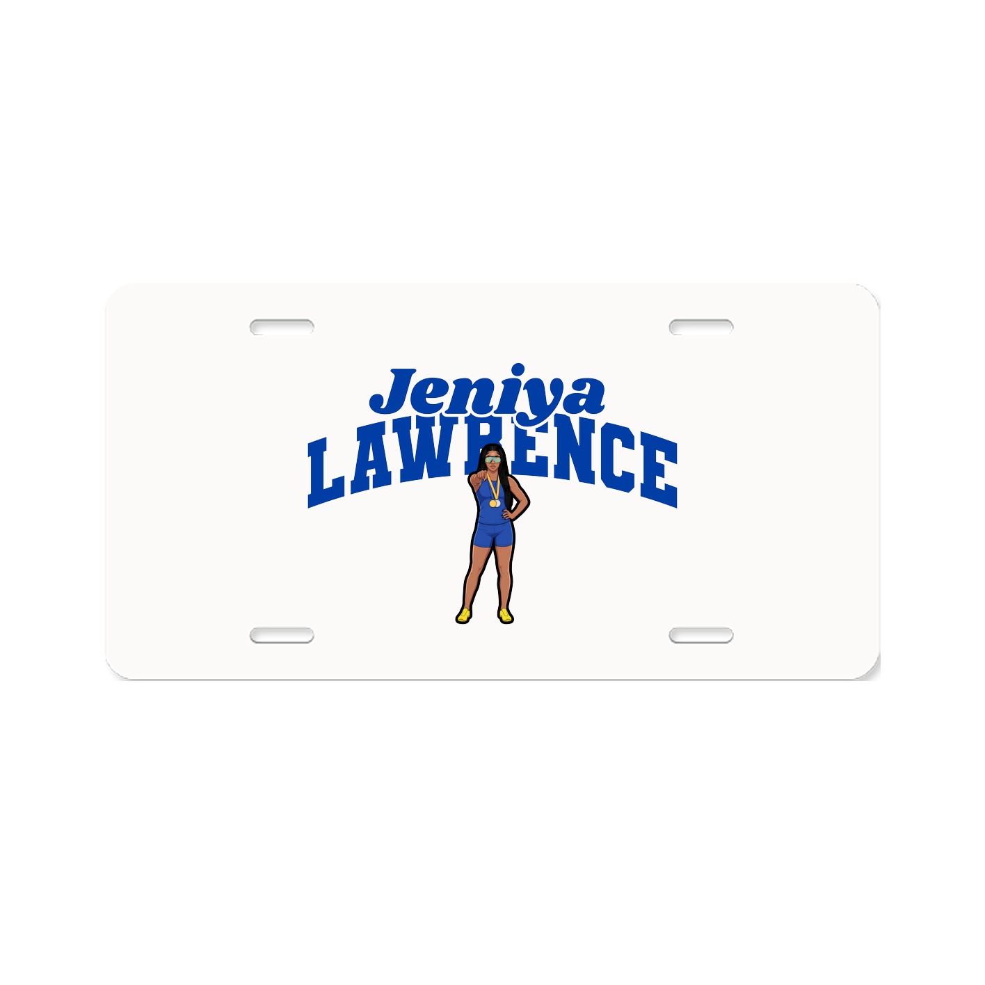 License Plate — Signature Arch in Classic