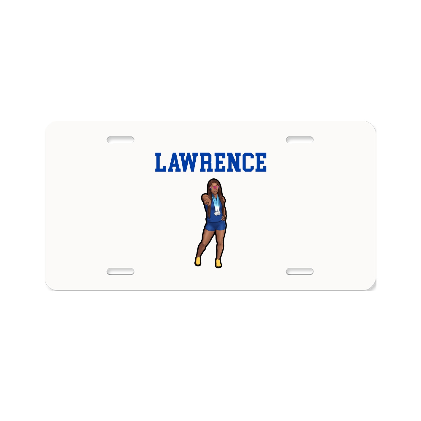 License Plate — Shirsey in Classic