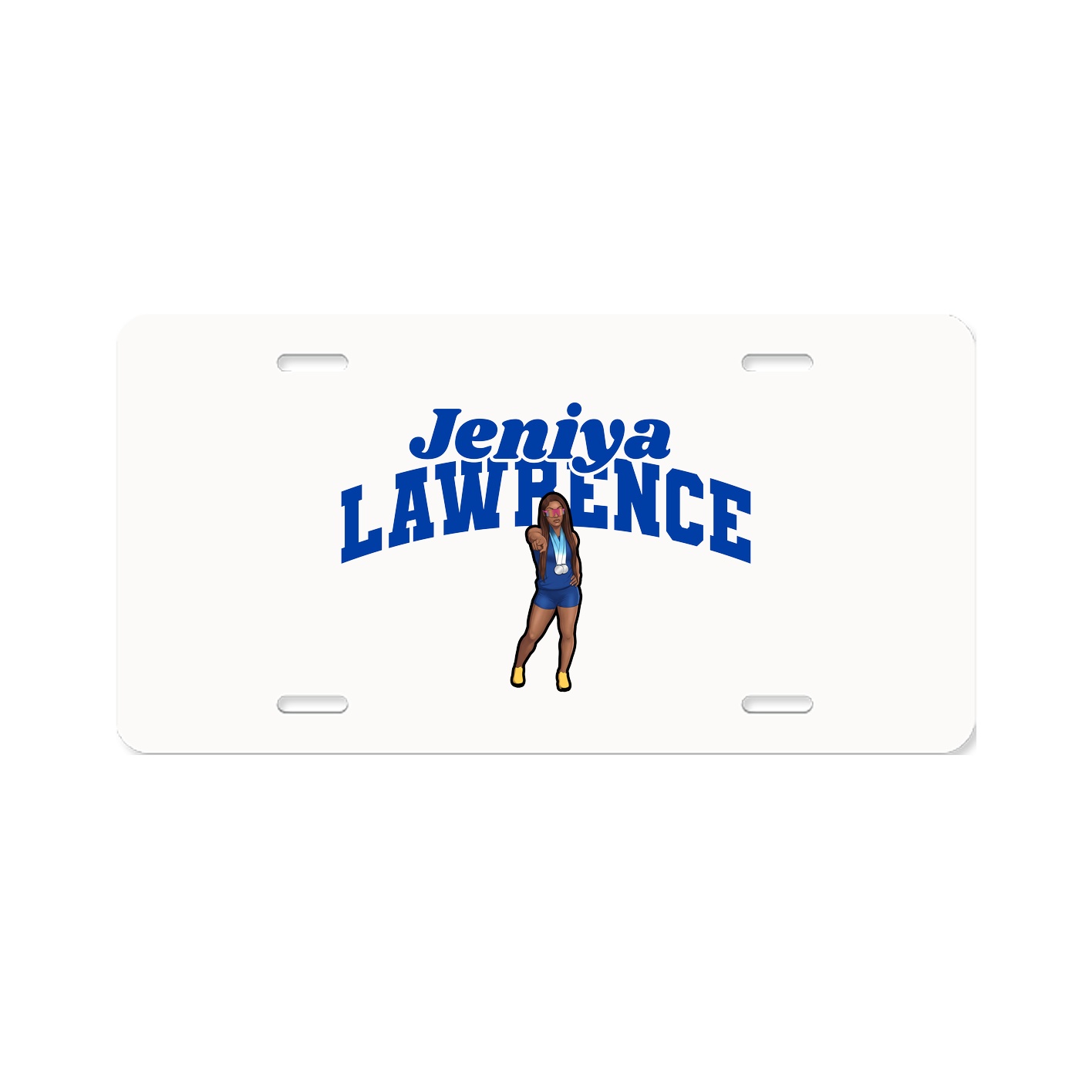 License Plate — Signature Arch in Classic