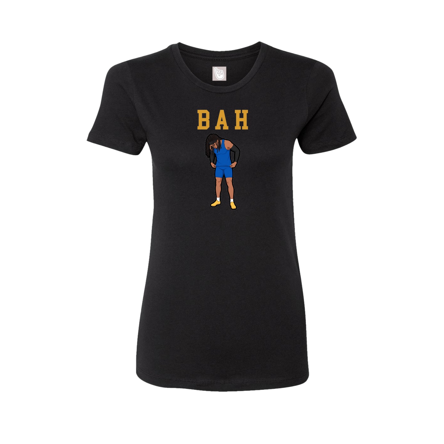 Fitted Women's Tee — Shirsey in Black
