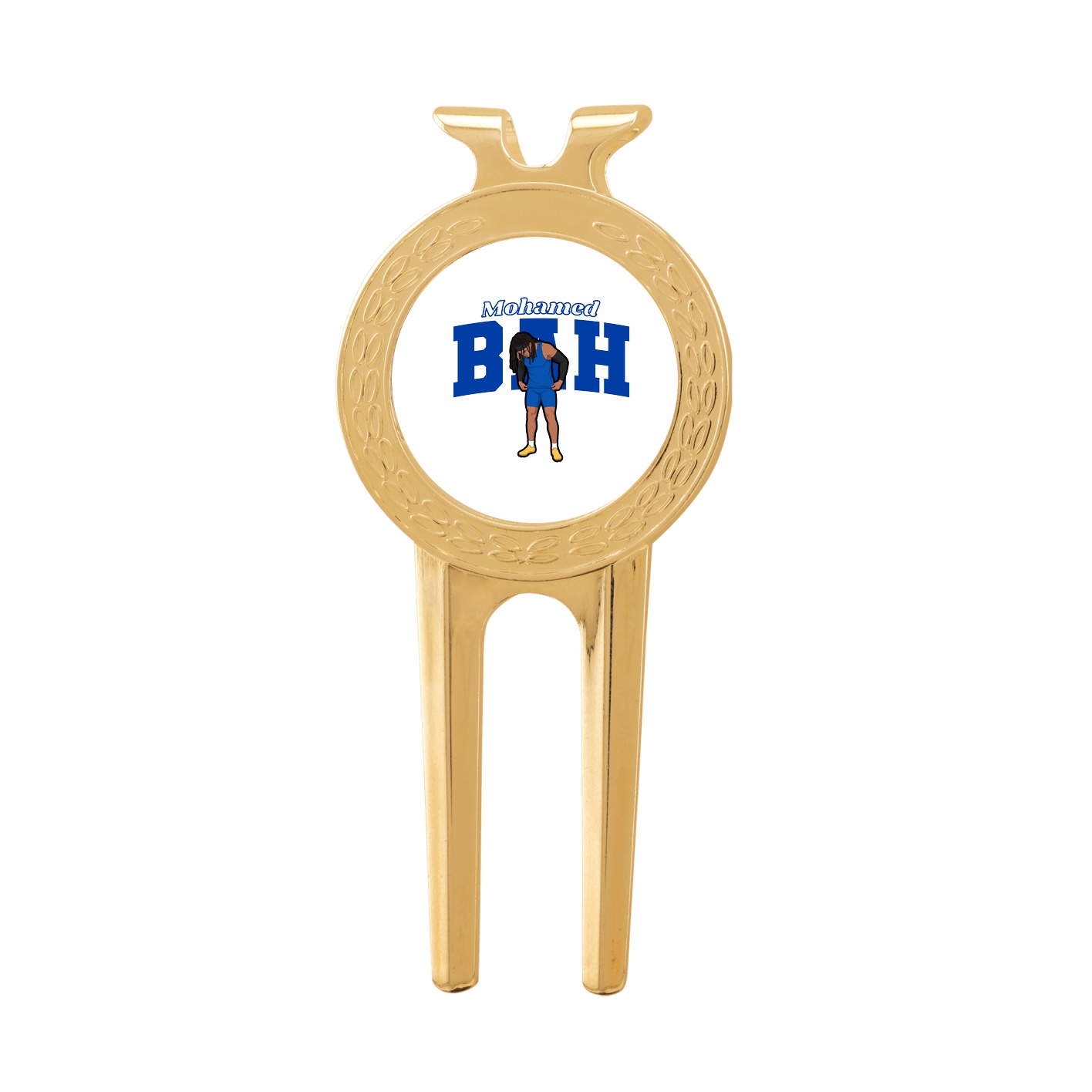 Divot Tool with Ball Marker — Name Arch in Classic