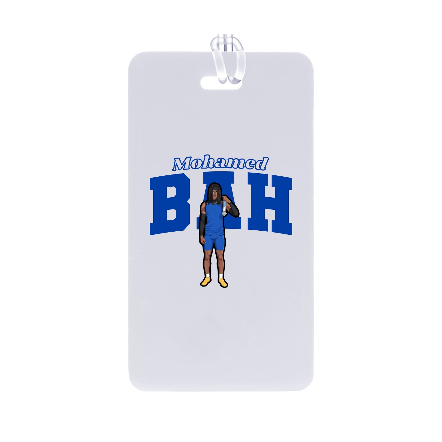 Bag Tag — Name Arch in Classic