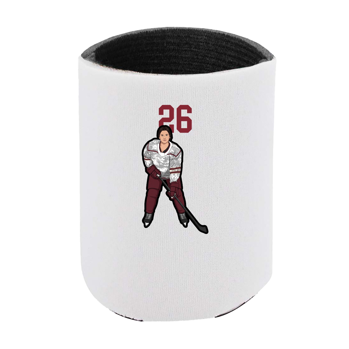 Can Holder — Number Top in White