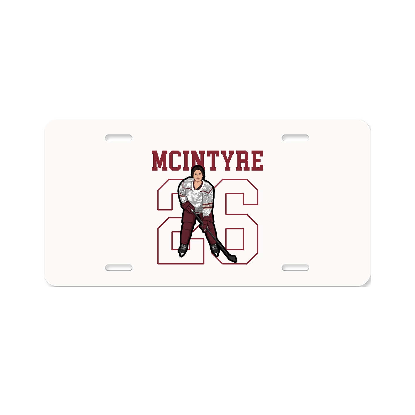 Aluminum License Plate