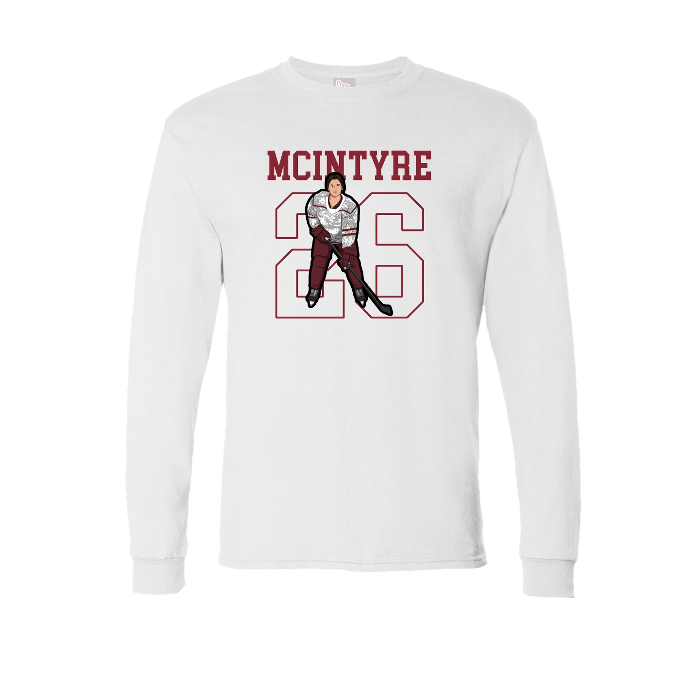 Long Sleeve Tee — Shirsey in White