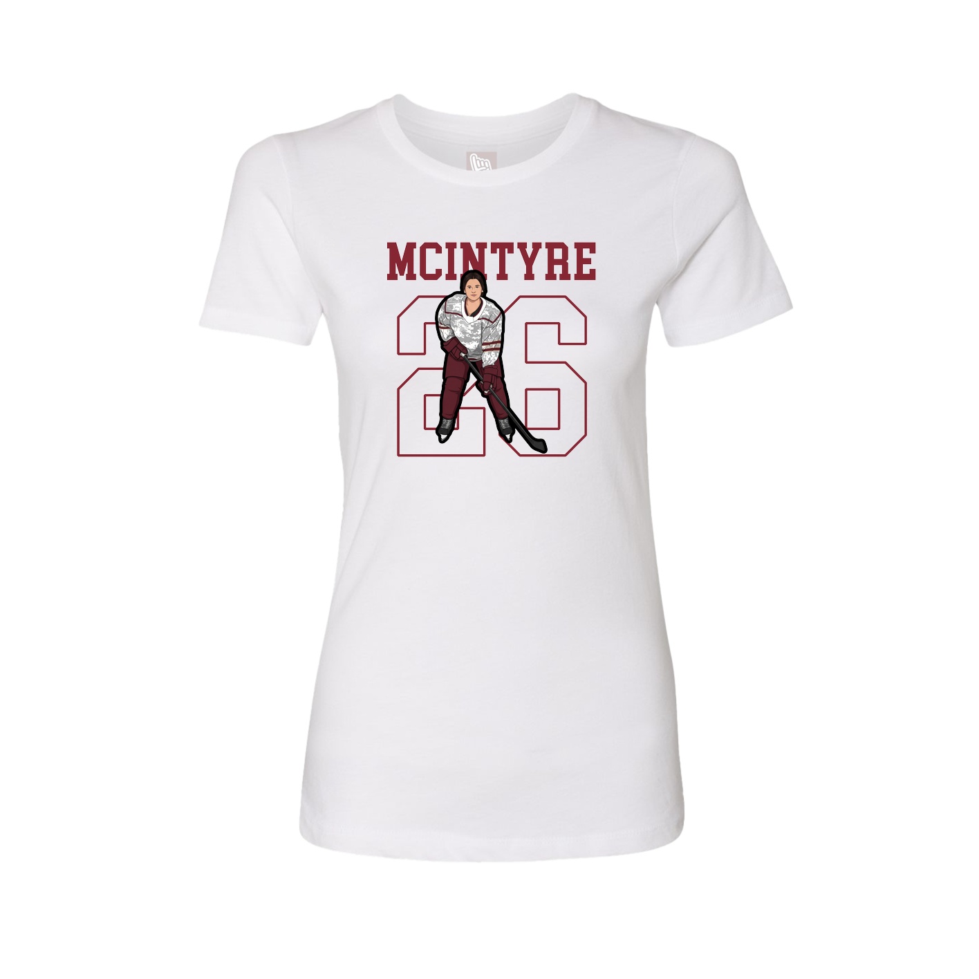 Fitted Women's Tee — Shirsey in White