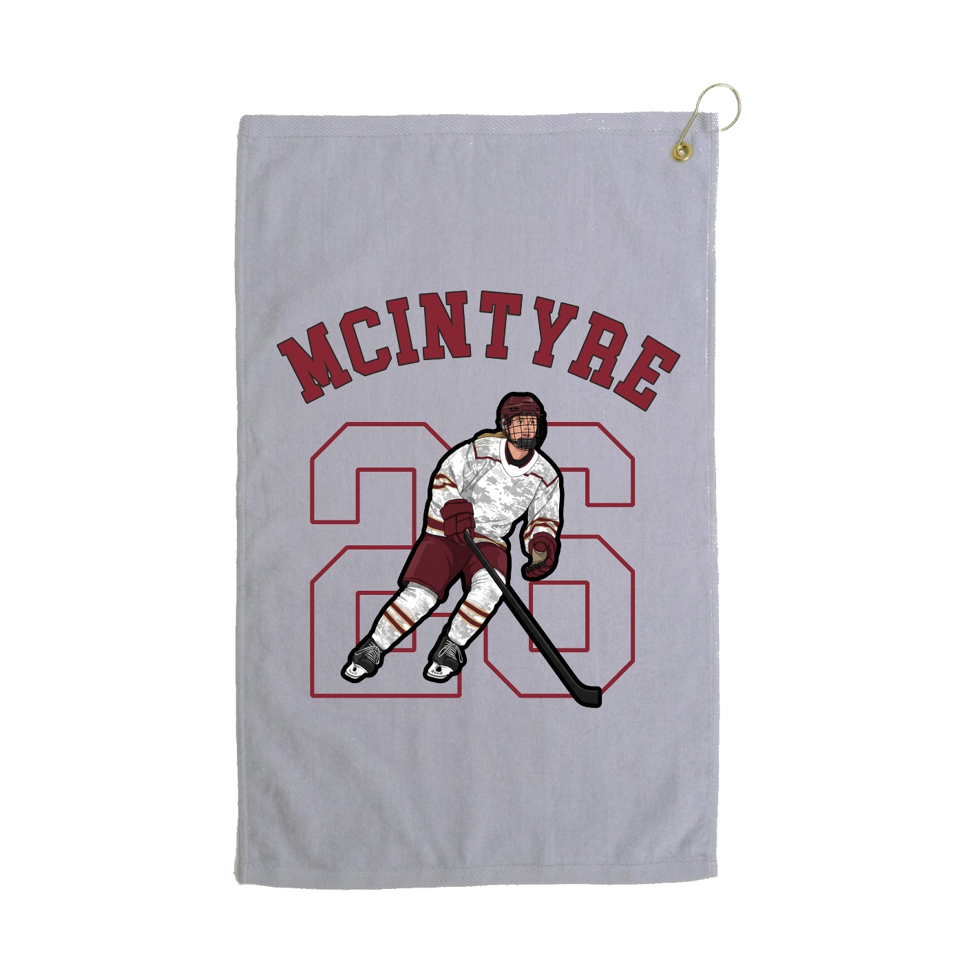 Golf Towel — Shirsey Arch in Grey