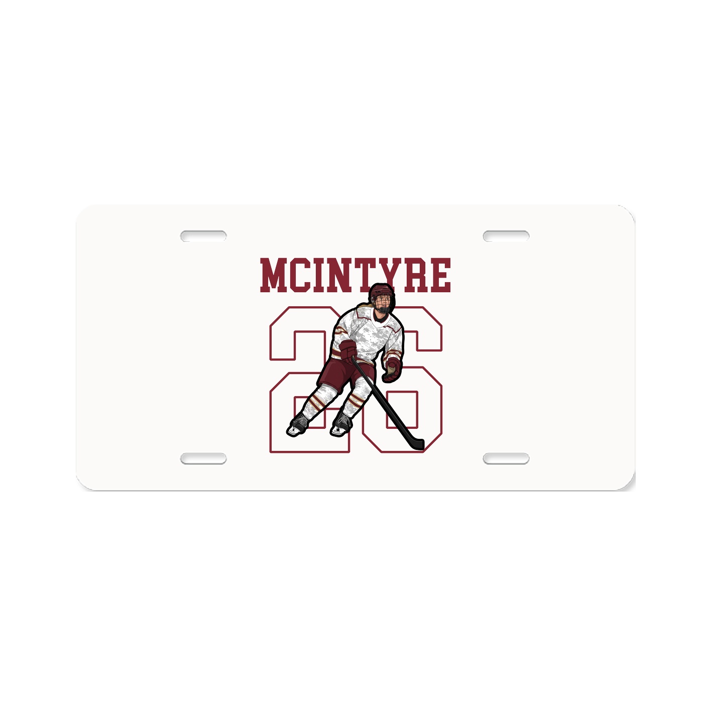 License Plate — Shirsey in Classic