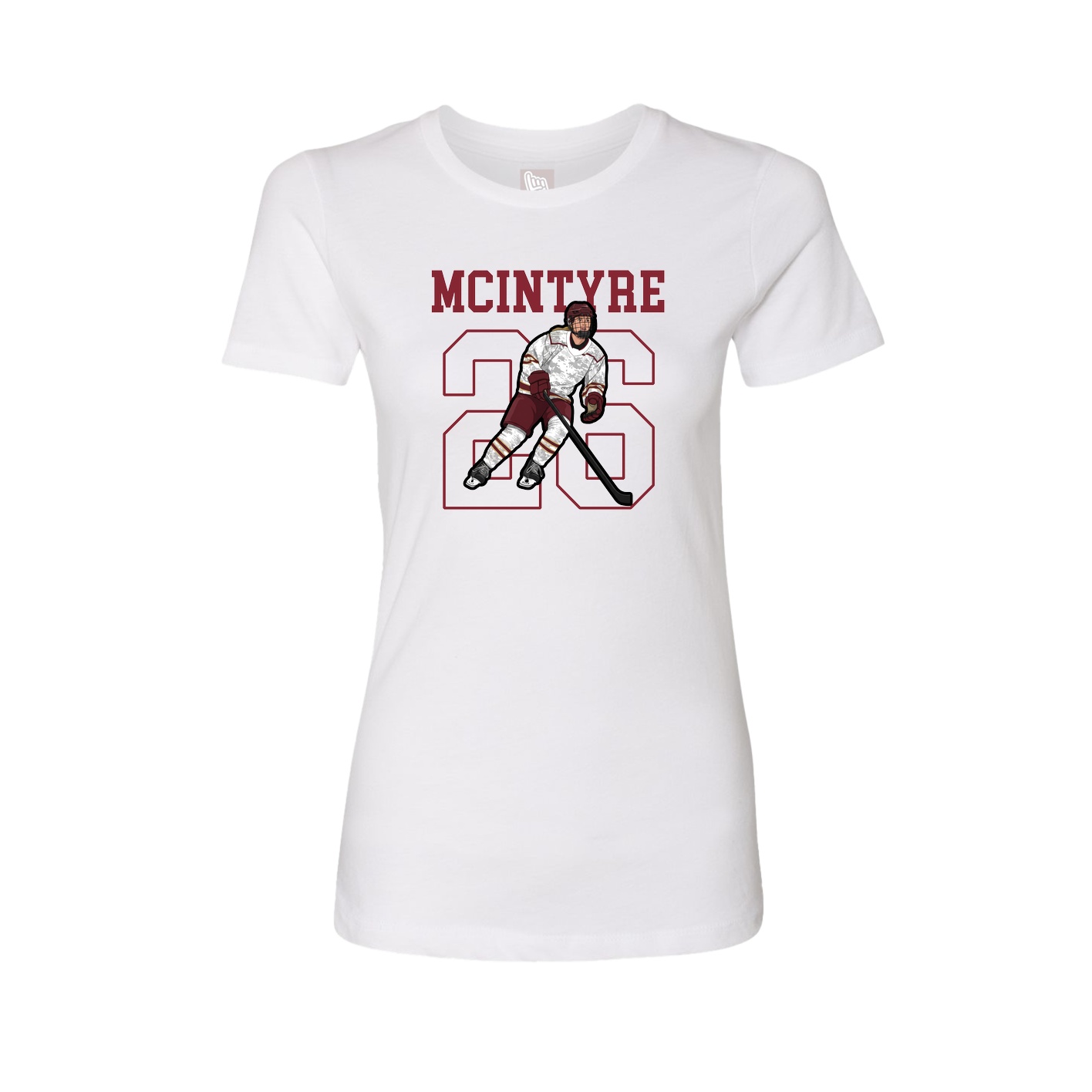 Fitted Women's Tee — Shirsey in White