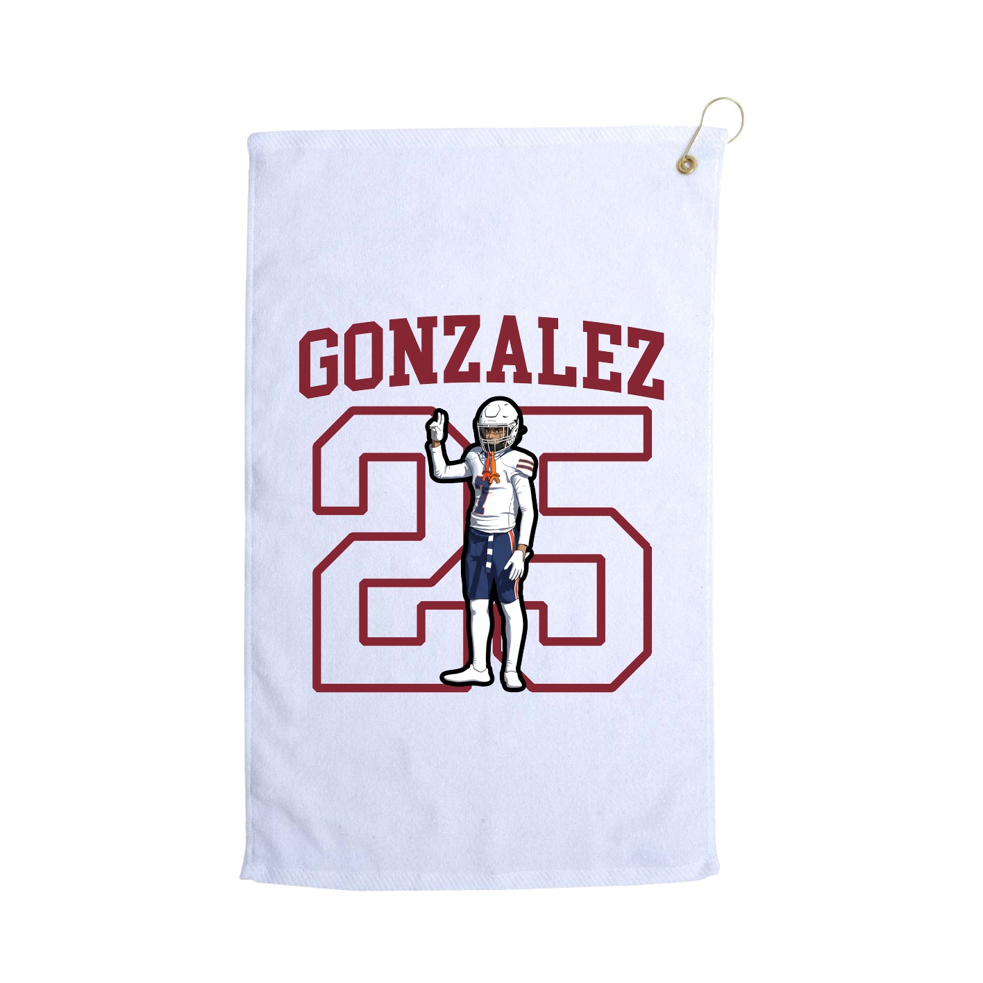Golf Towel — Shirsey in White