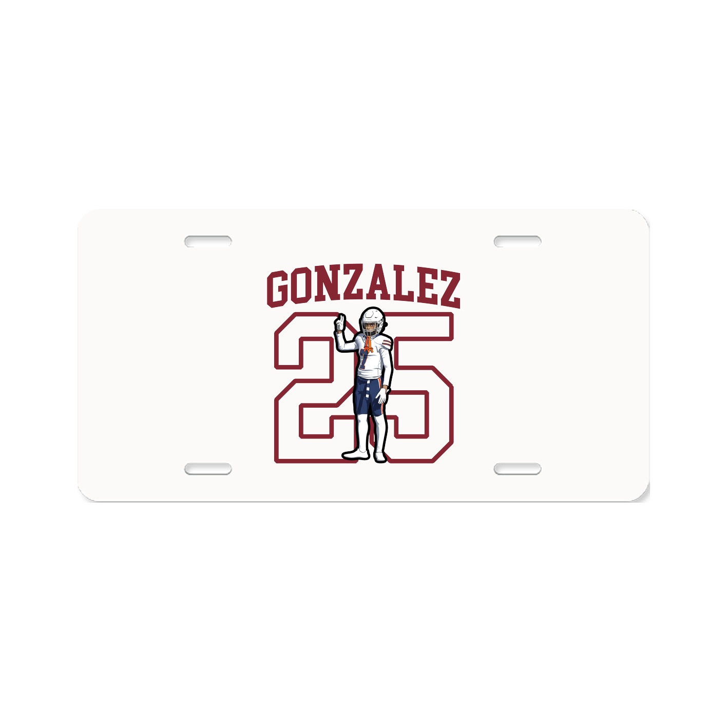 License Plate — Shirsey in Classic