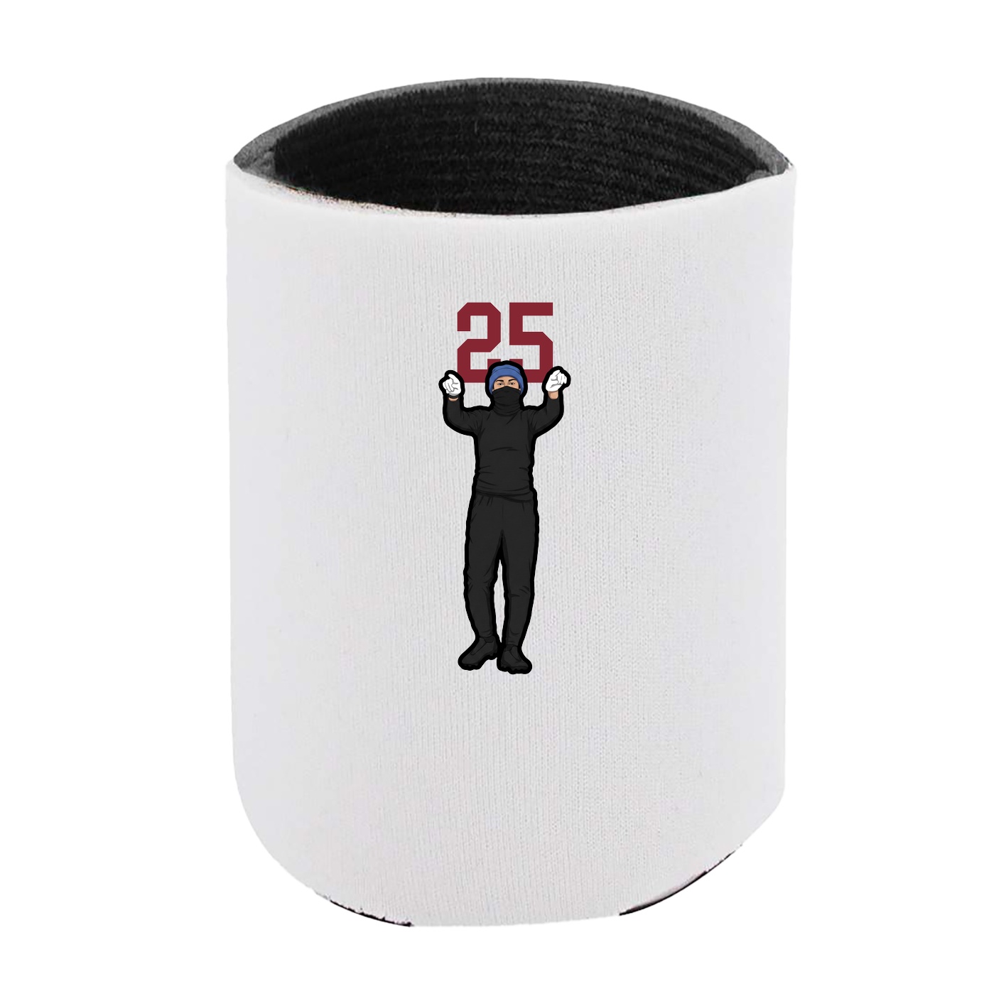 Can Holder — Number Top in White