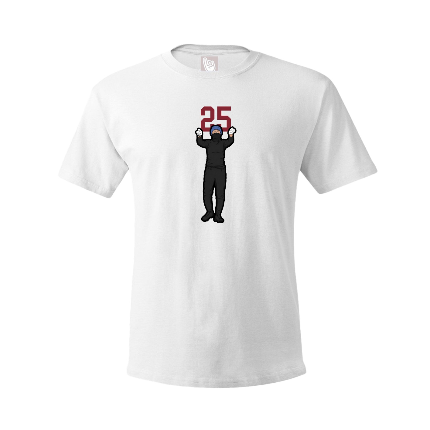 Tee — Number Top in White