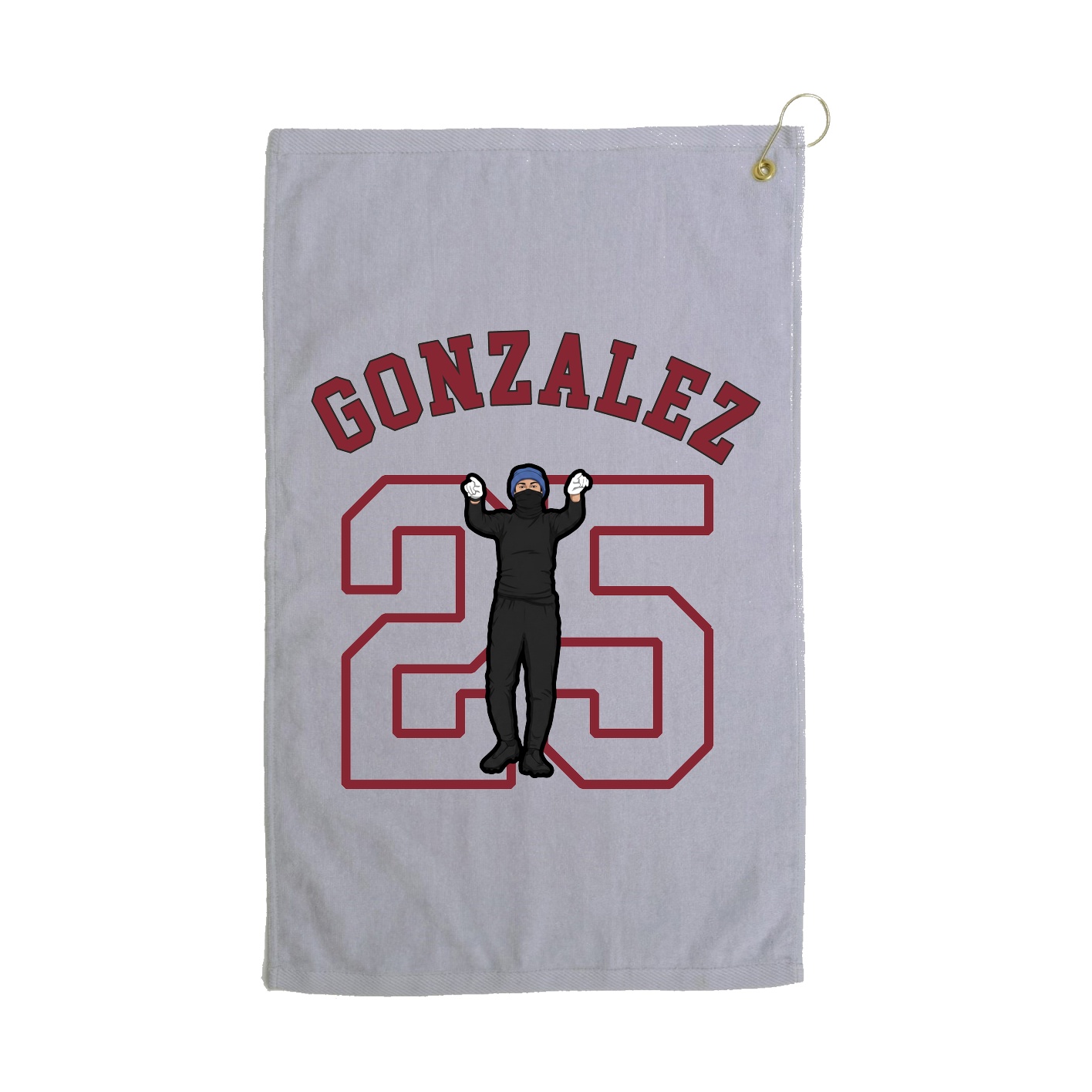 Golf Towel — Shirsey Arch in Grey