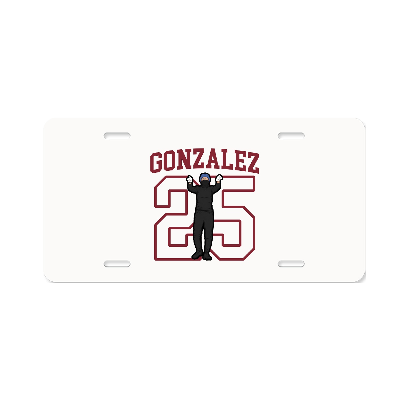 License Plate — Shirsey in Classic