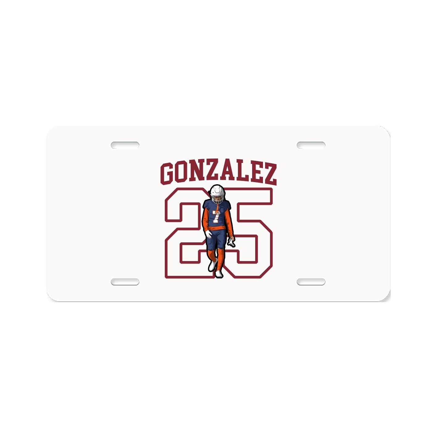 License Plate — Shirsey in Classic