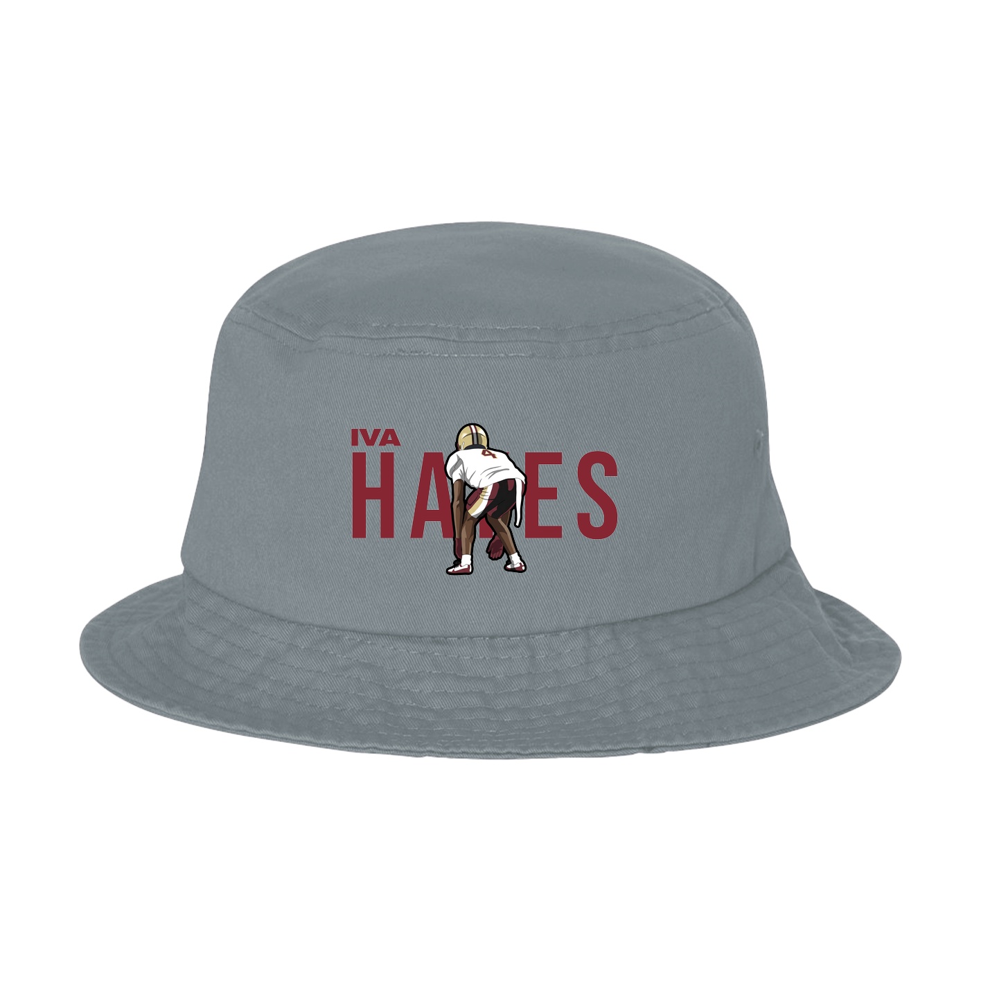 Bucket Cap — Player Name in Grey