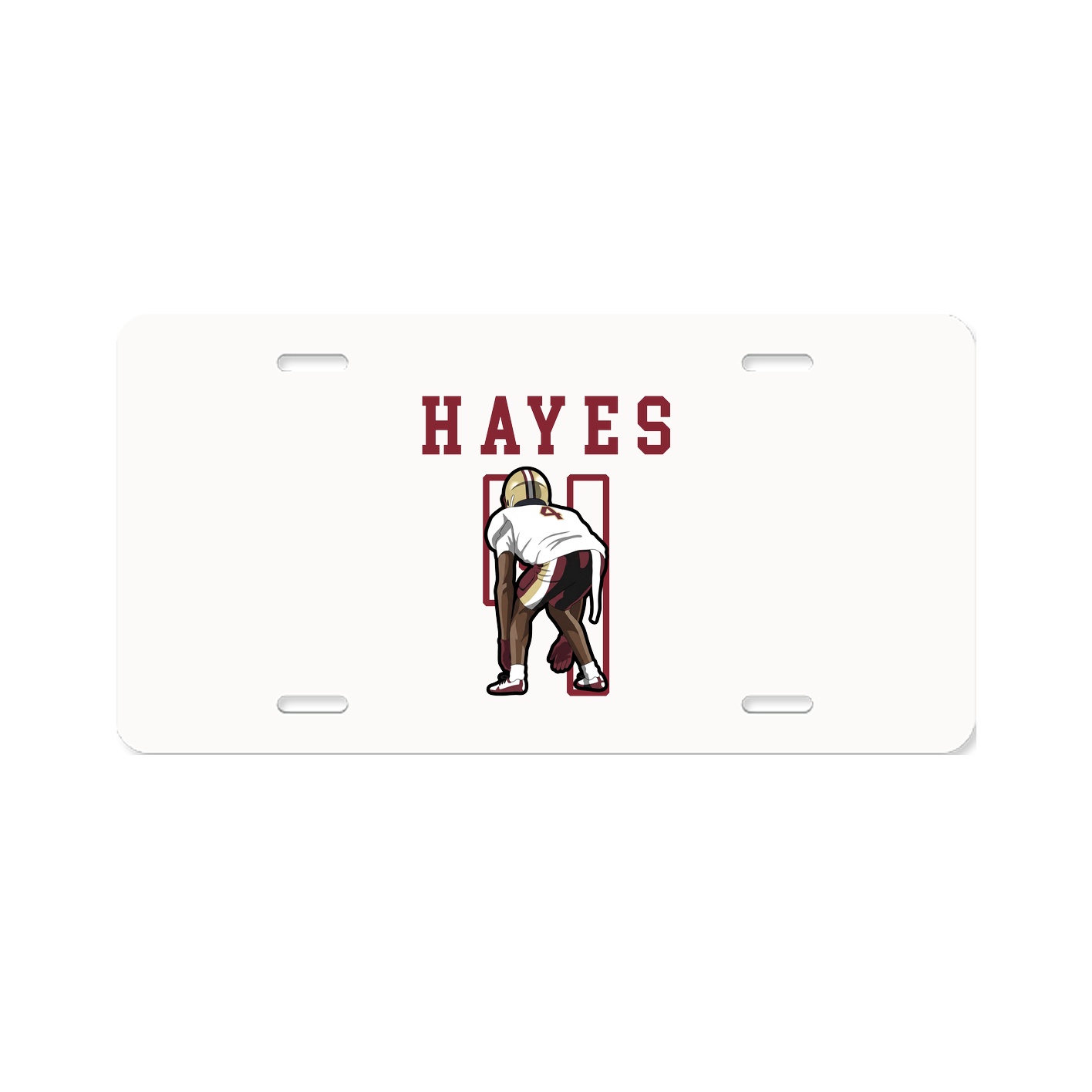 Aluminum License Plate