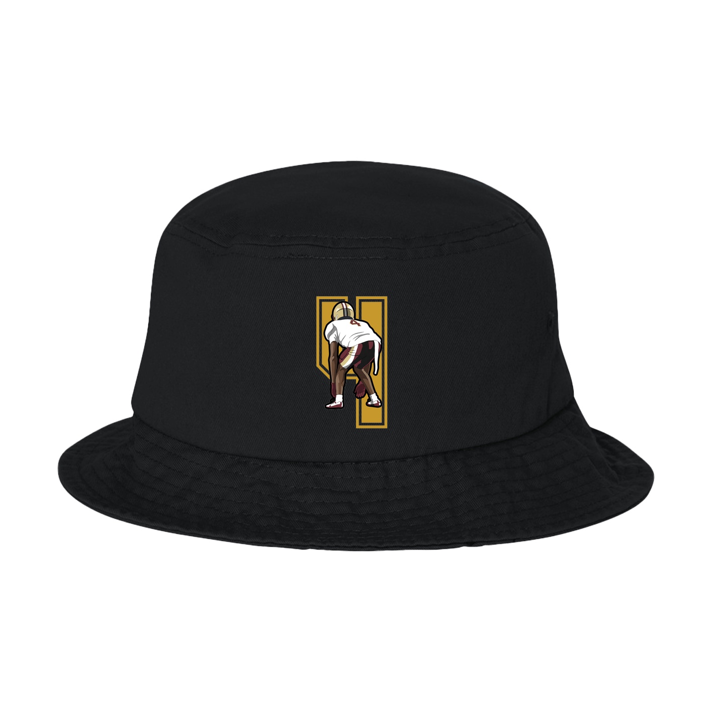 Bucket Cap — Number in Black
