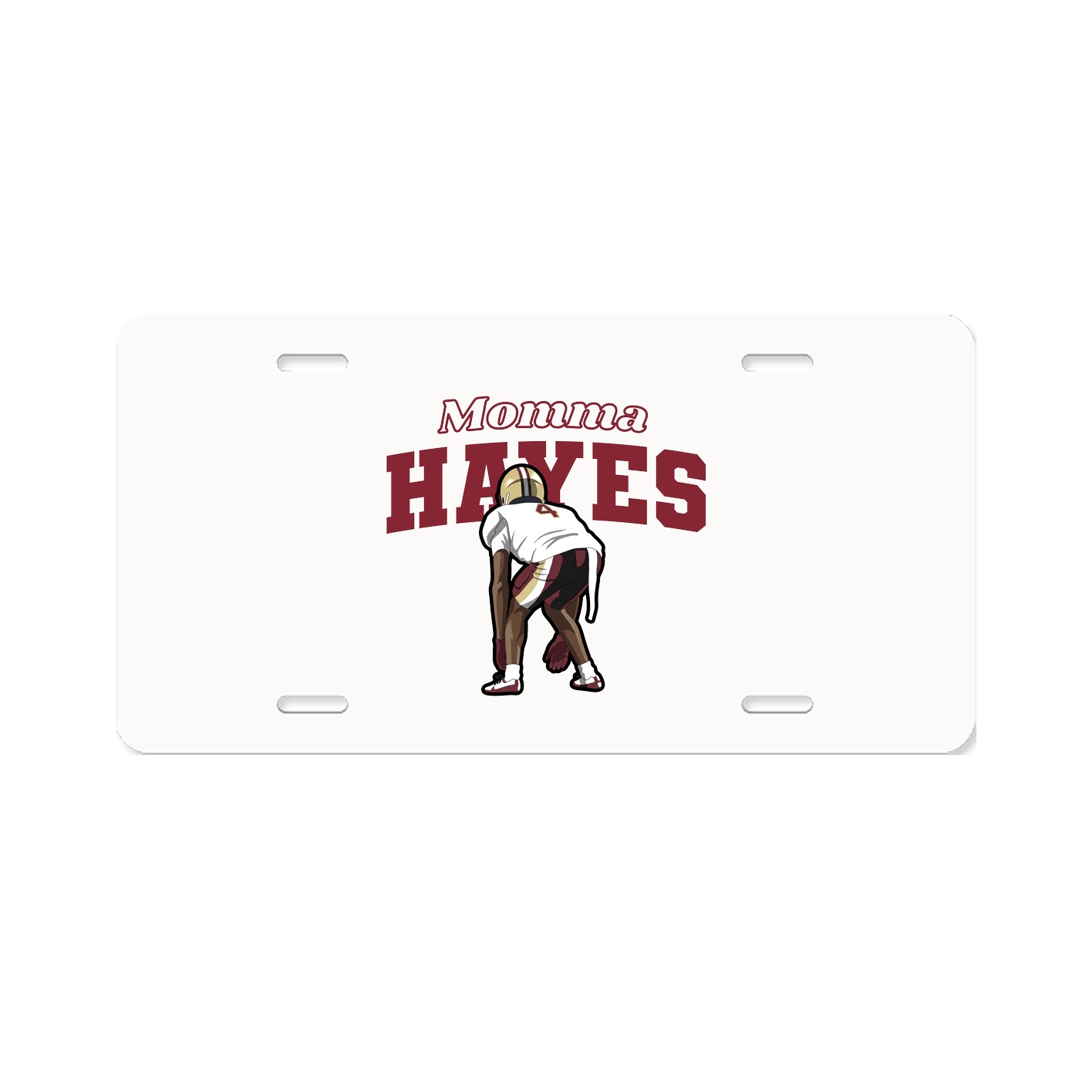 License Plate — Mothers Day Block in Classic