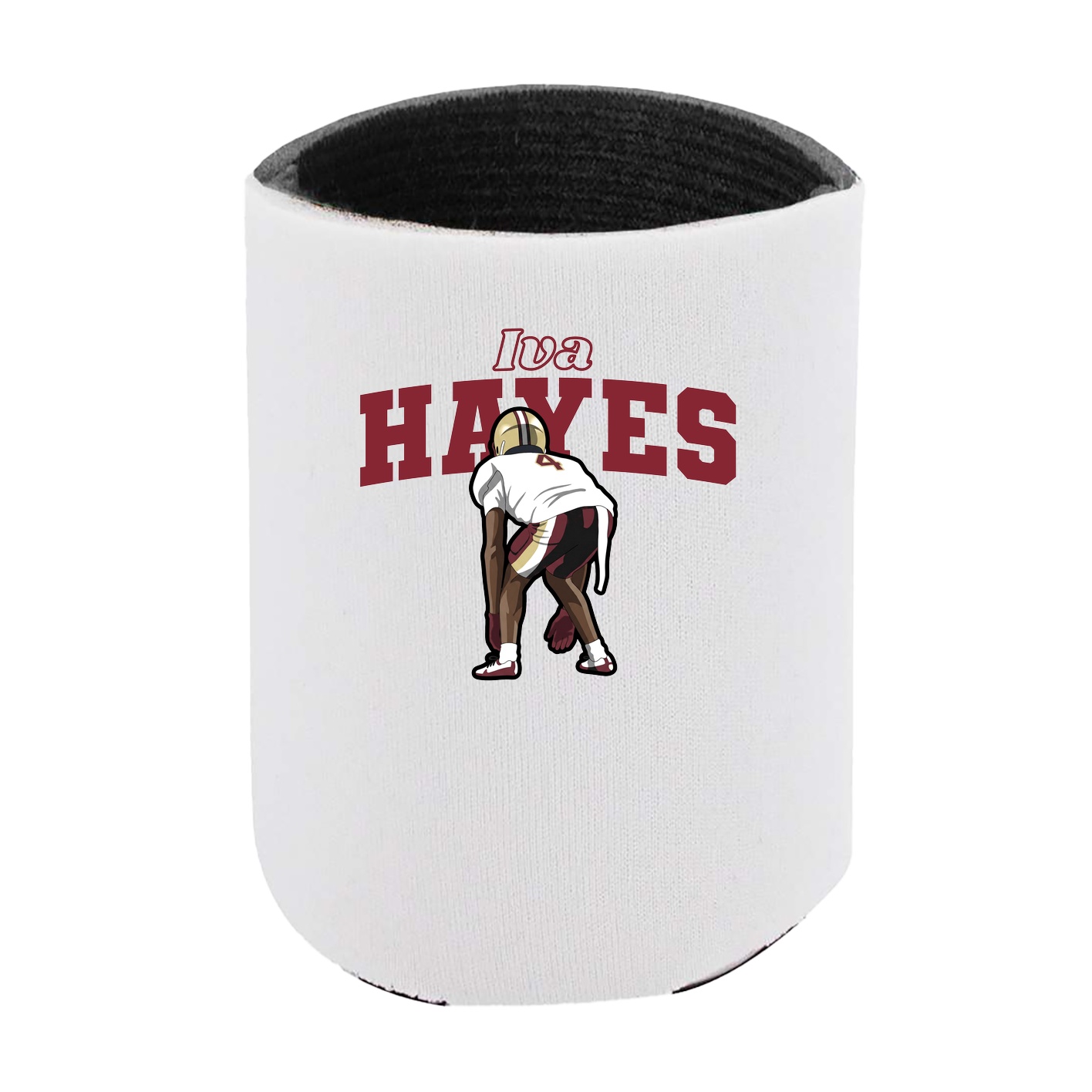 Can Holder — Name Arch in White