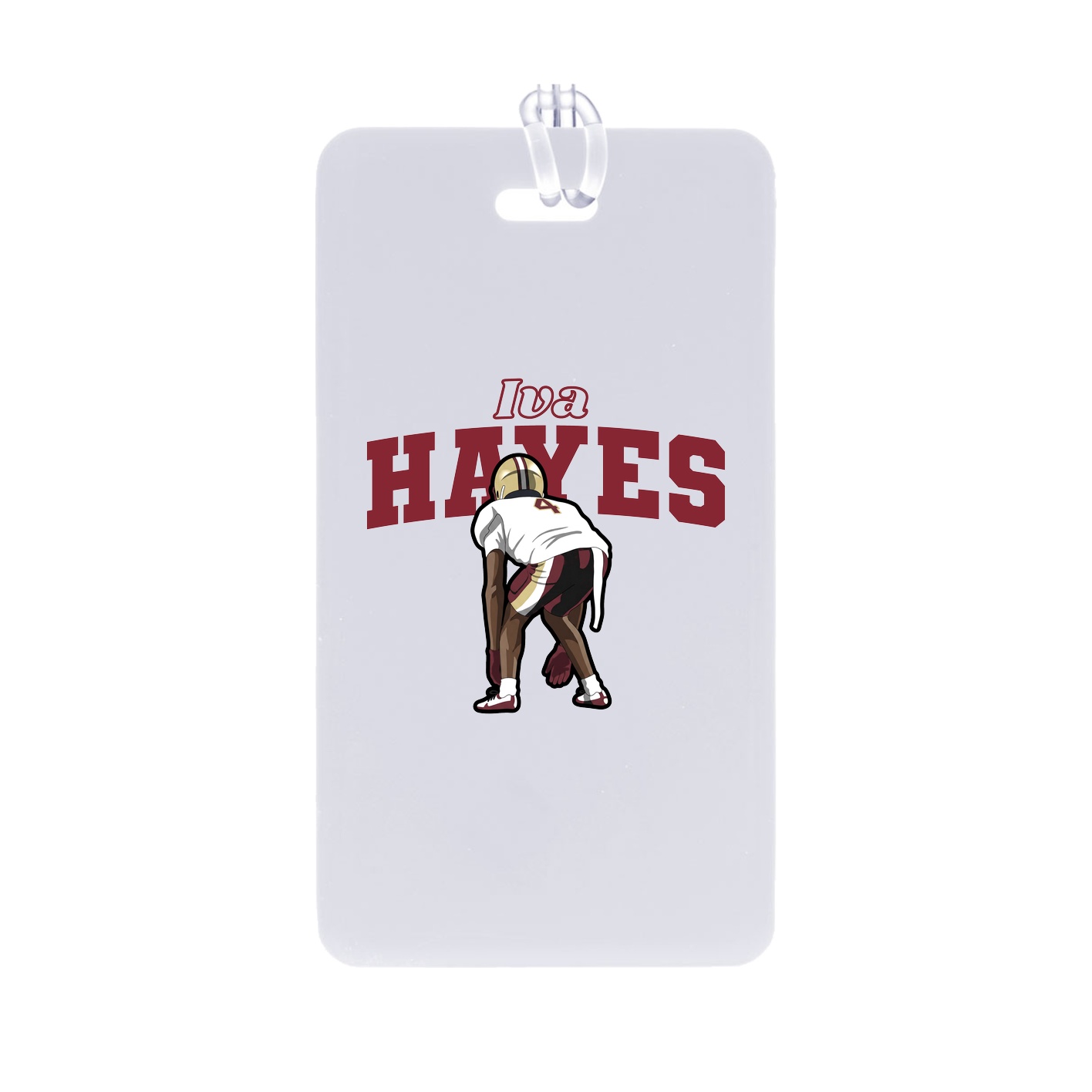 Bag Tag — Name Arch in Classic