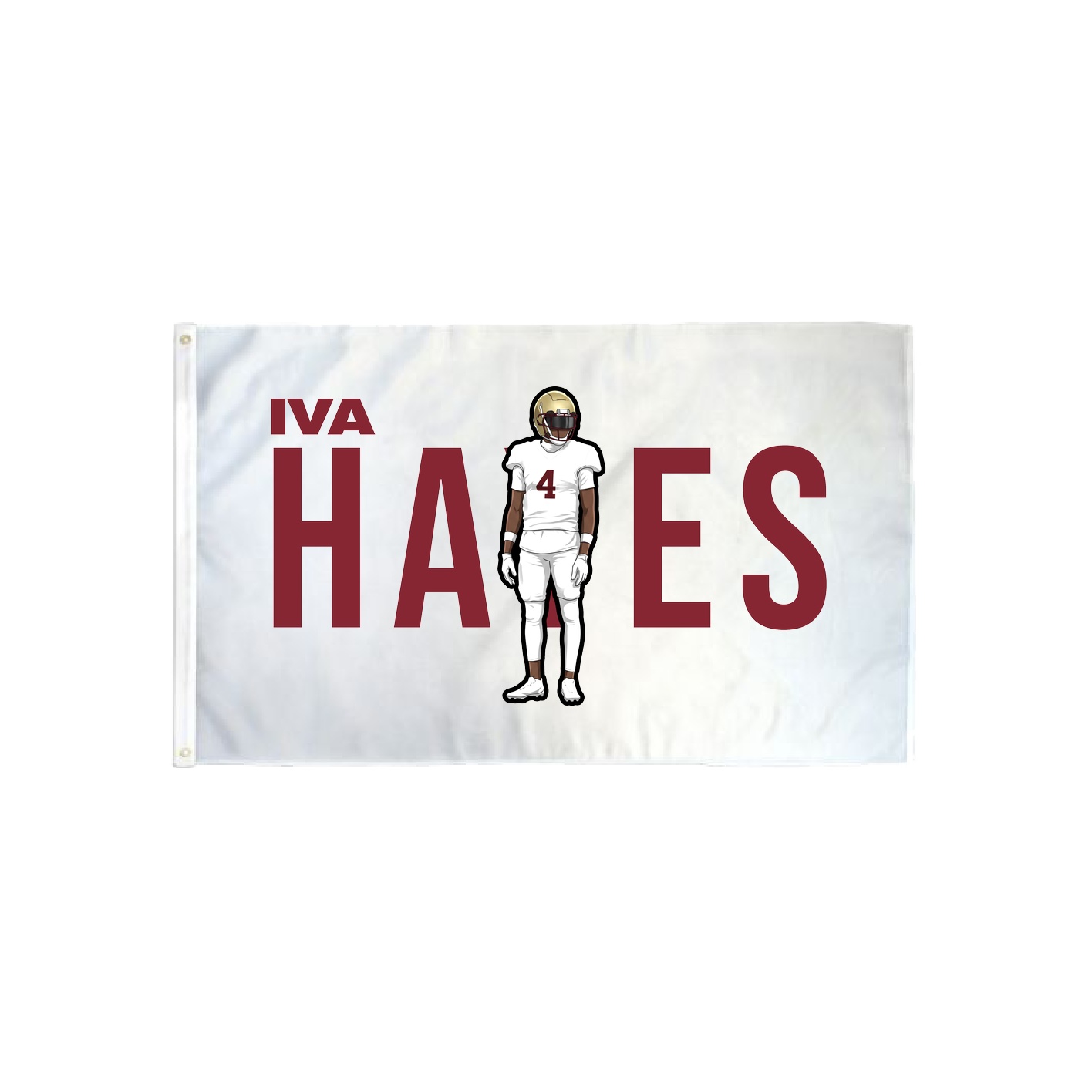 3x5 Flag — Player Name in Classic