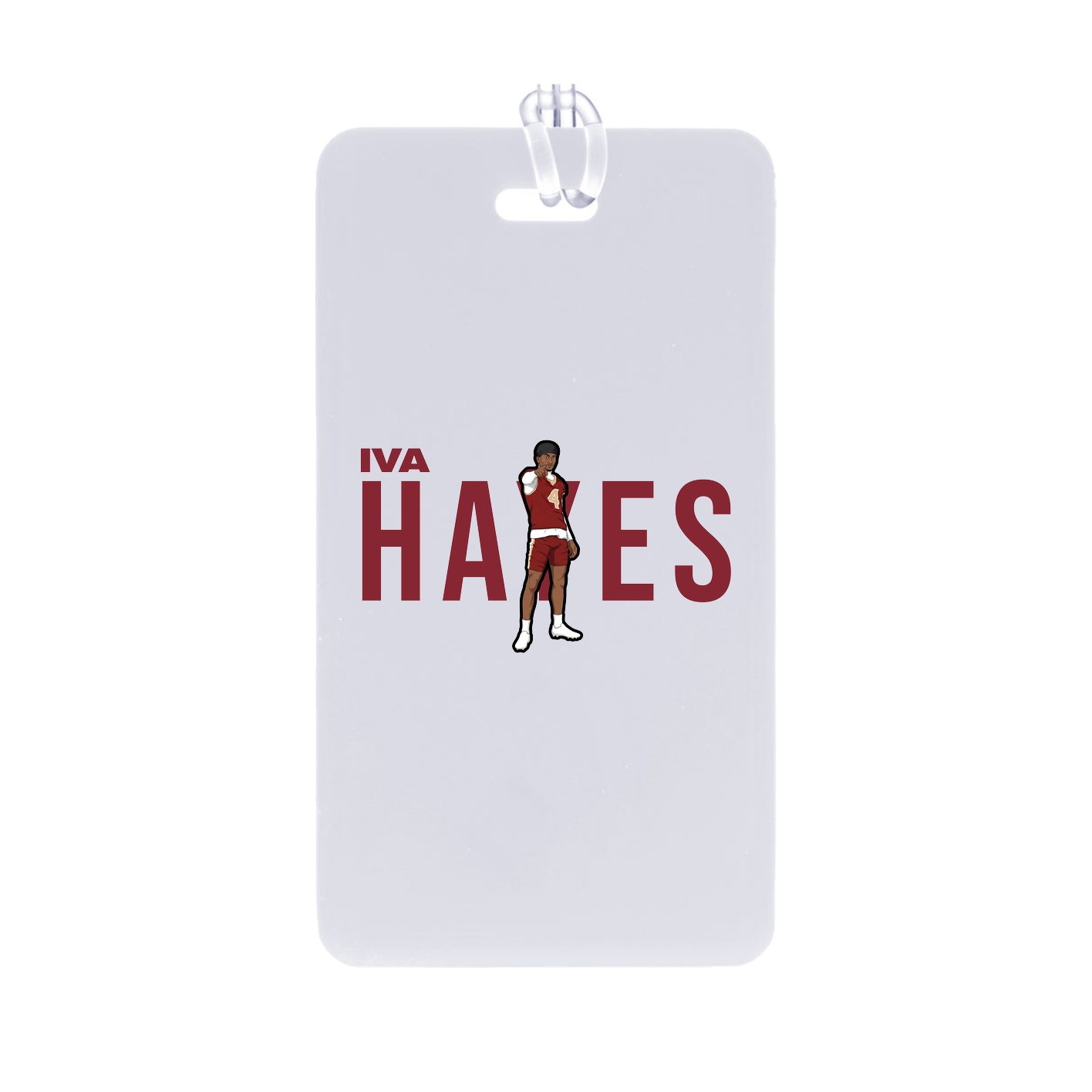 Bag Tag — Player Name in Classic