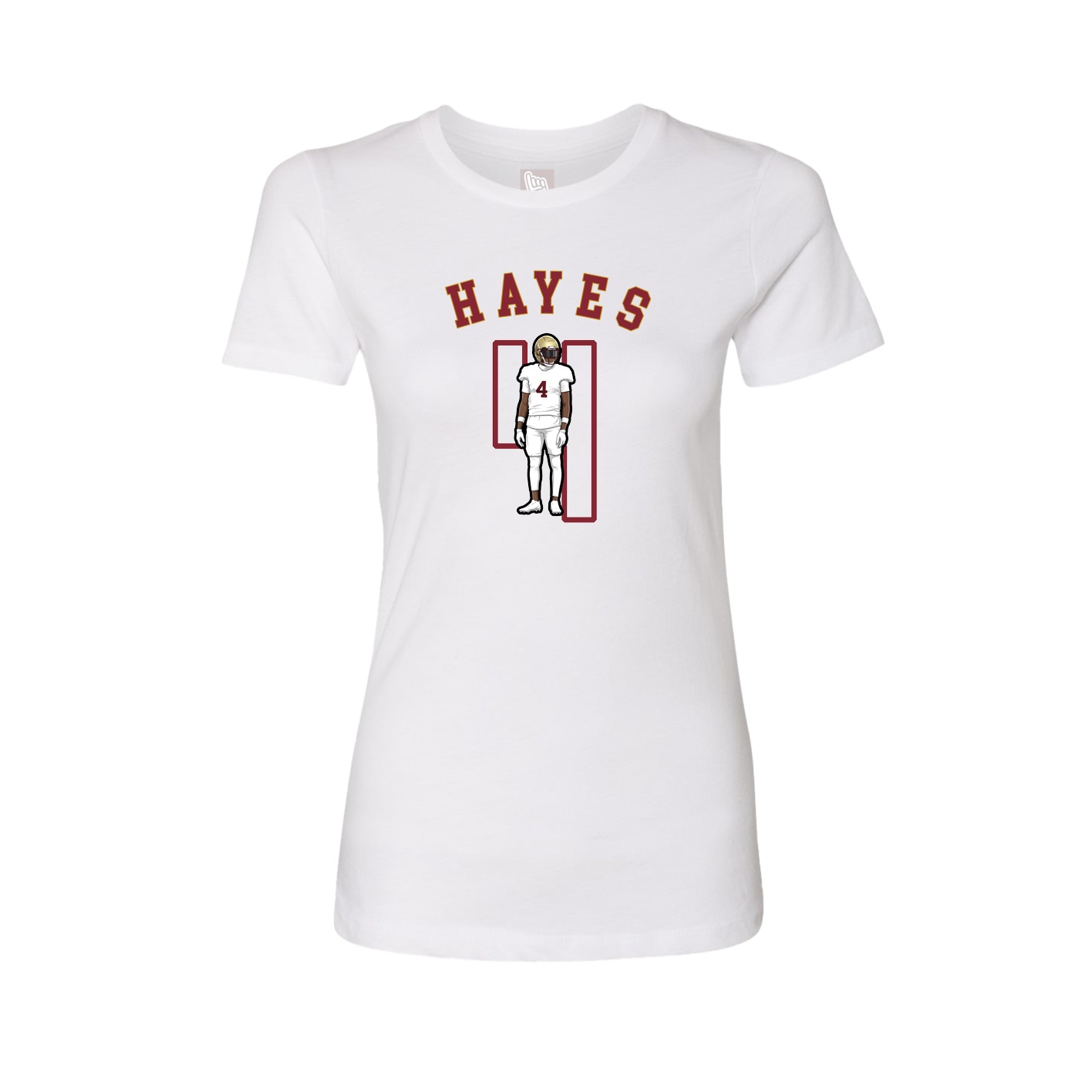 Womens Tee — Shirsey Arch in White