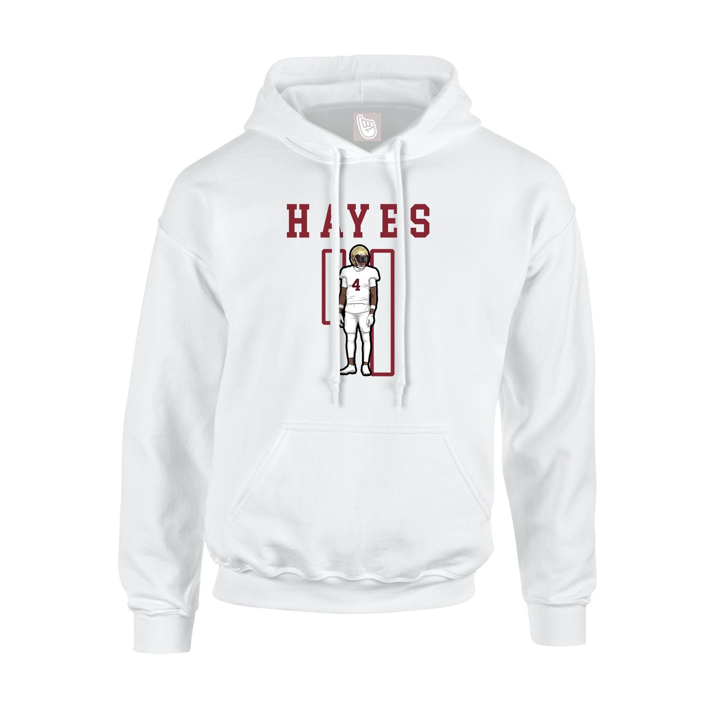 Youth Hoodie — Shirsey in White