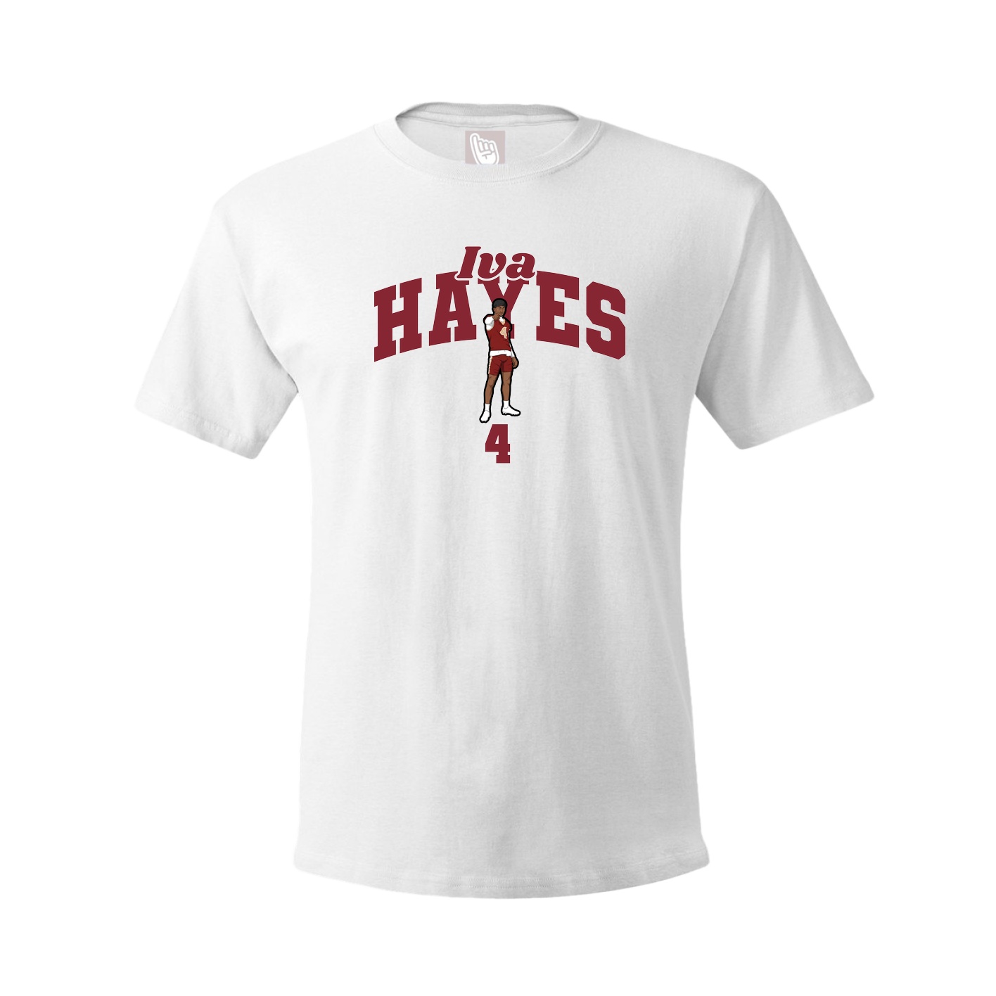 Youth Tee — Signature Arch in White