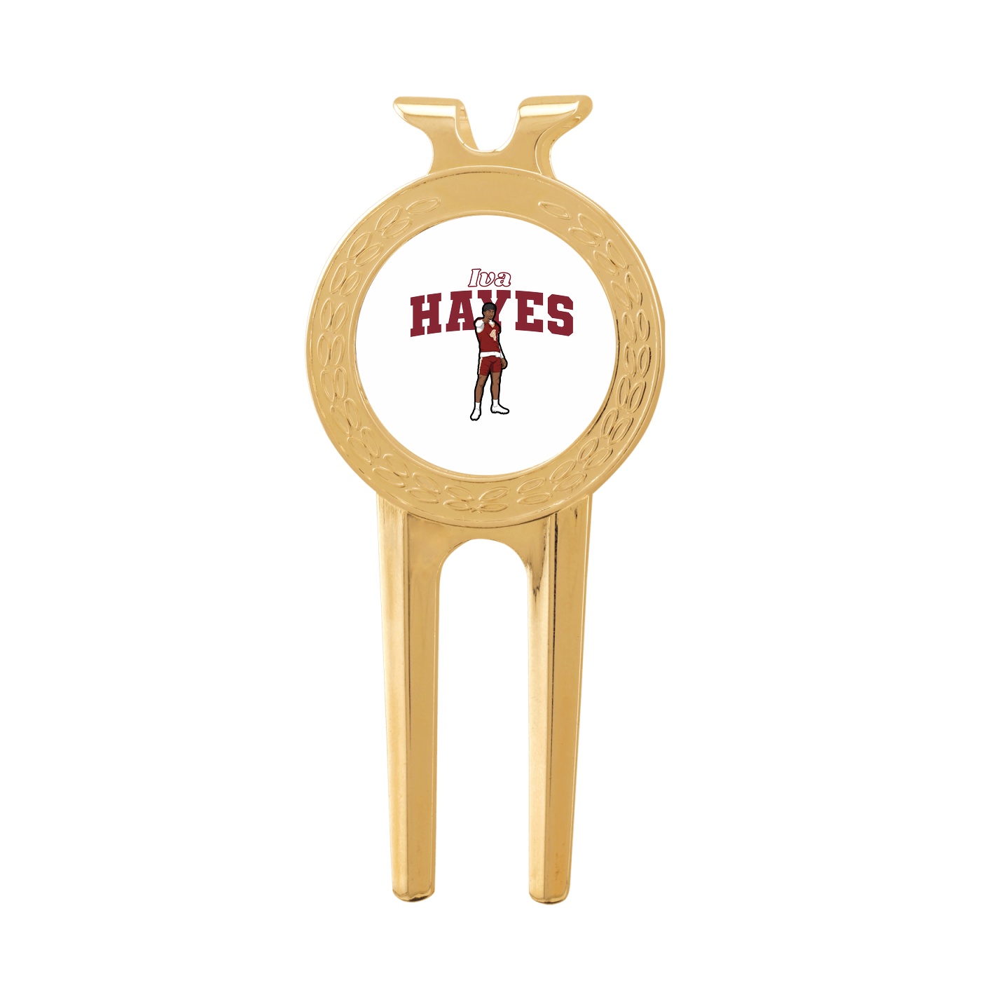 Divot Tool with Ball Marker — Name Arch in Classic