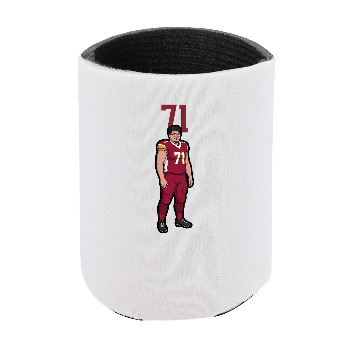 Can Holder — Number Top in White