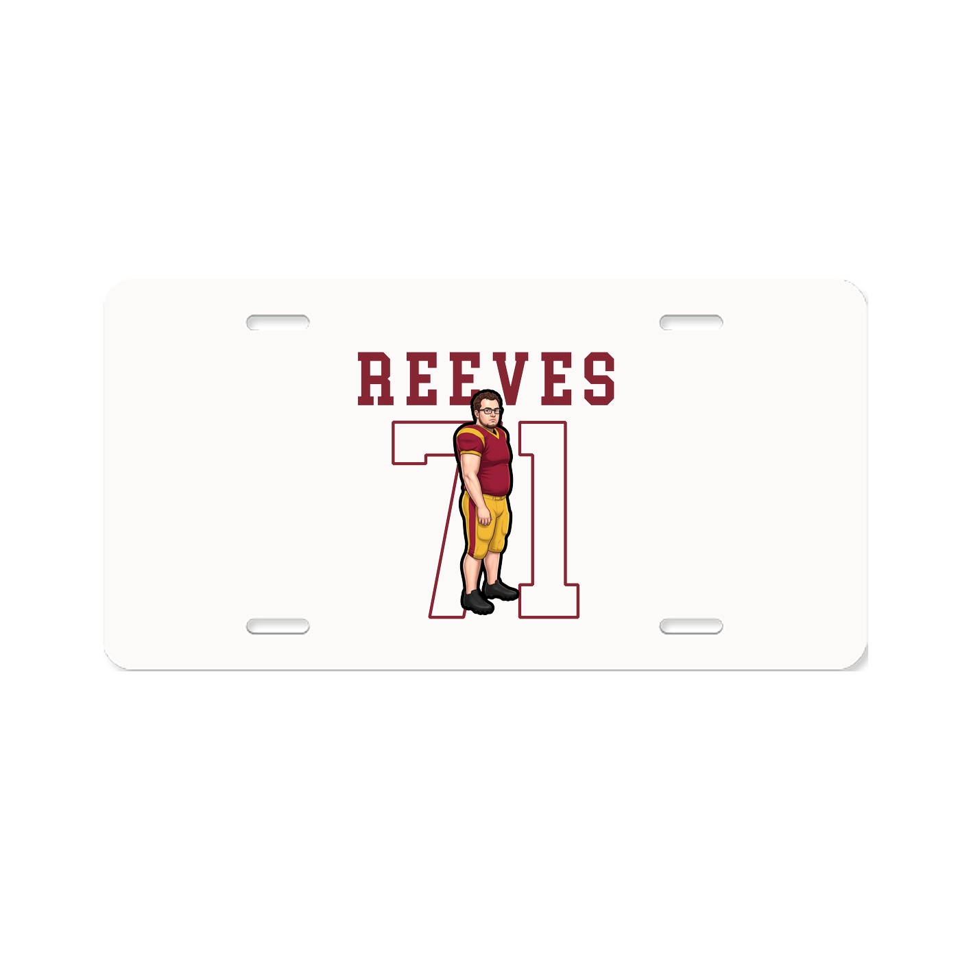 License Plate — Shirsey in Classic
