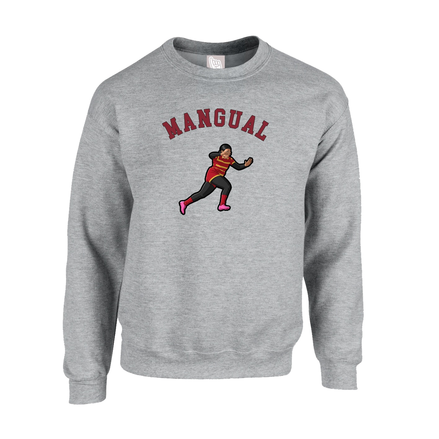 Fleece Crew — Shirsey Arch in Grey