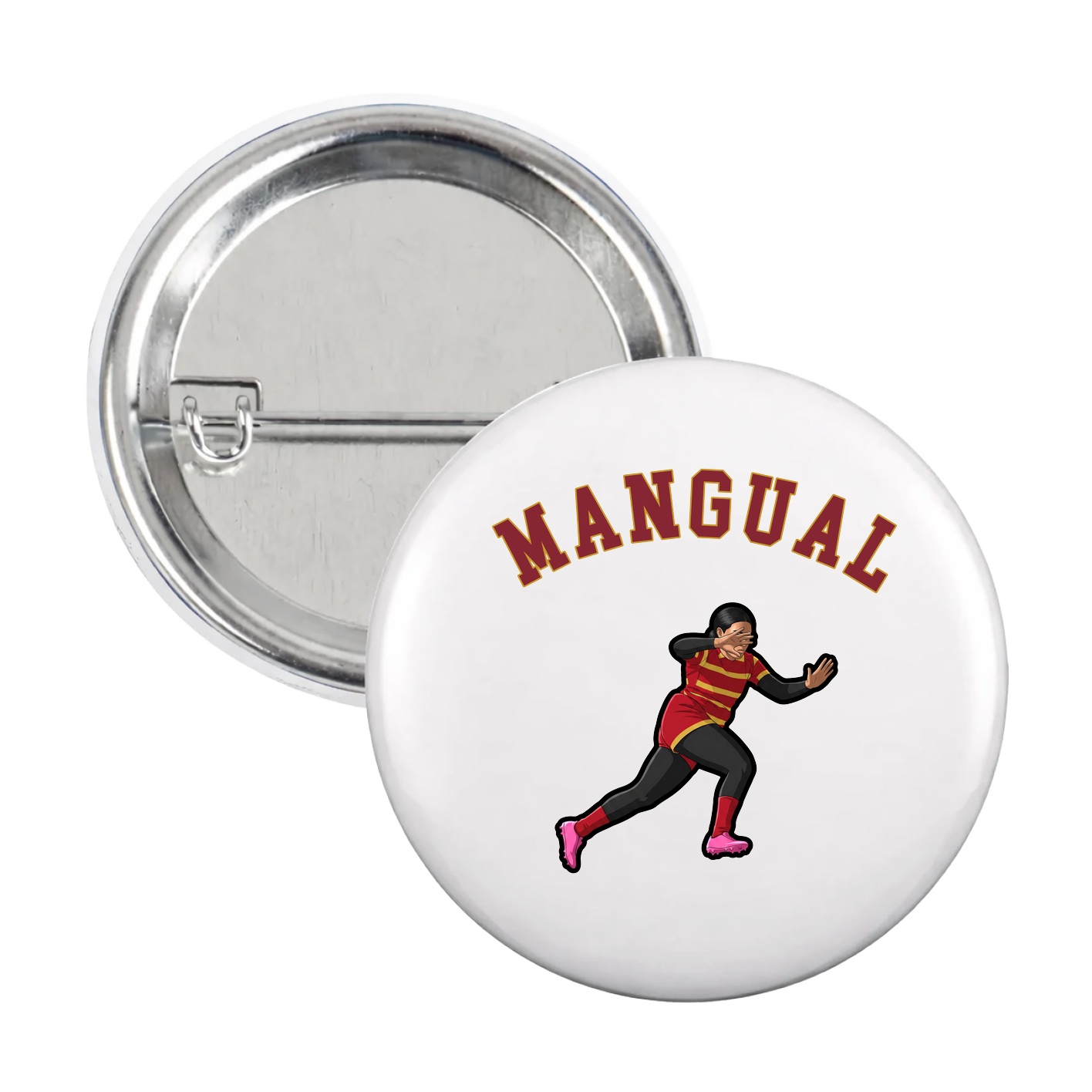 Game Day Button — Shirsey Arch in White