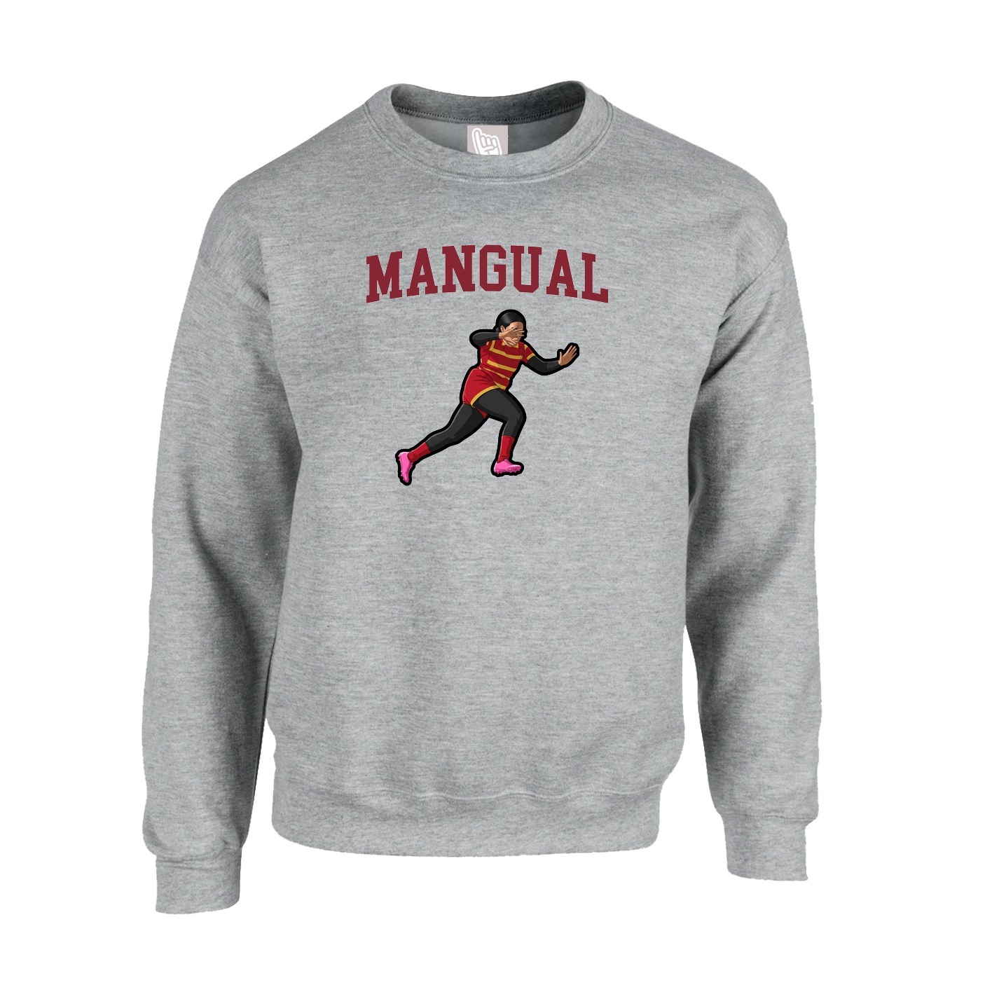 Fleece Crew — Shirsey in Grey