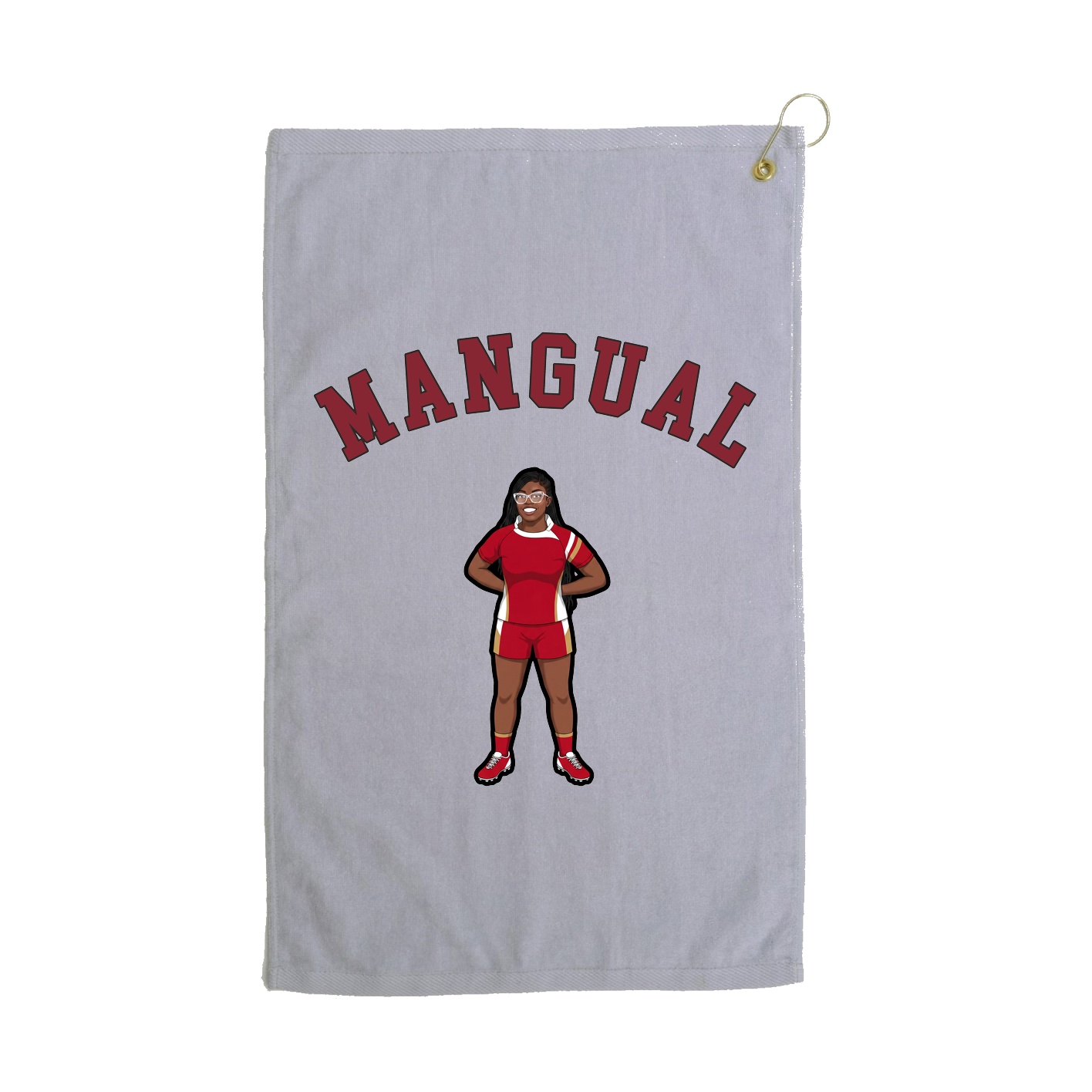Golf Towel — Shirsey Arch in Grey