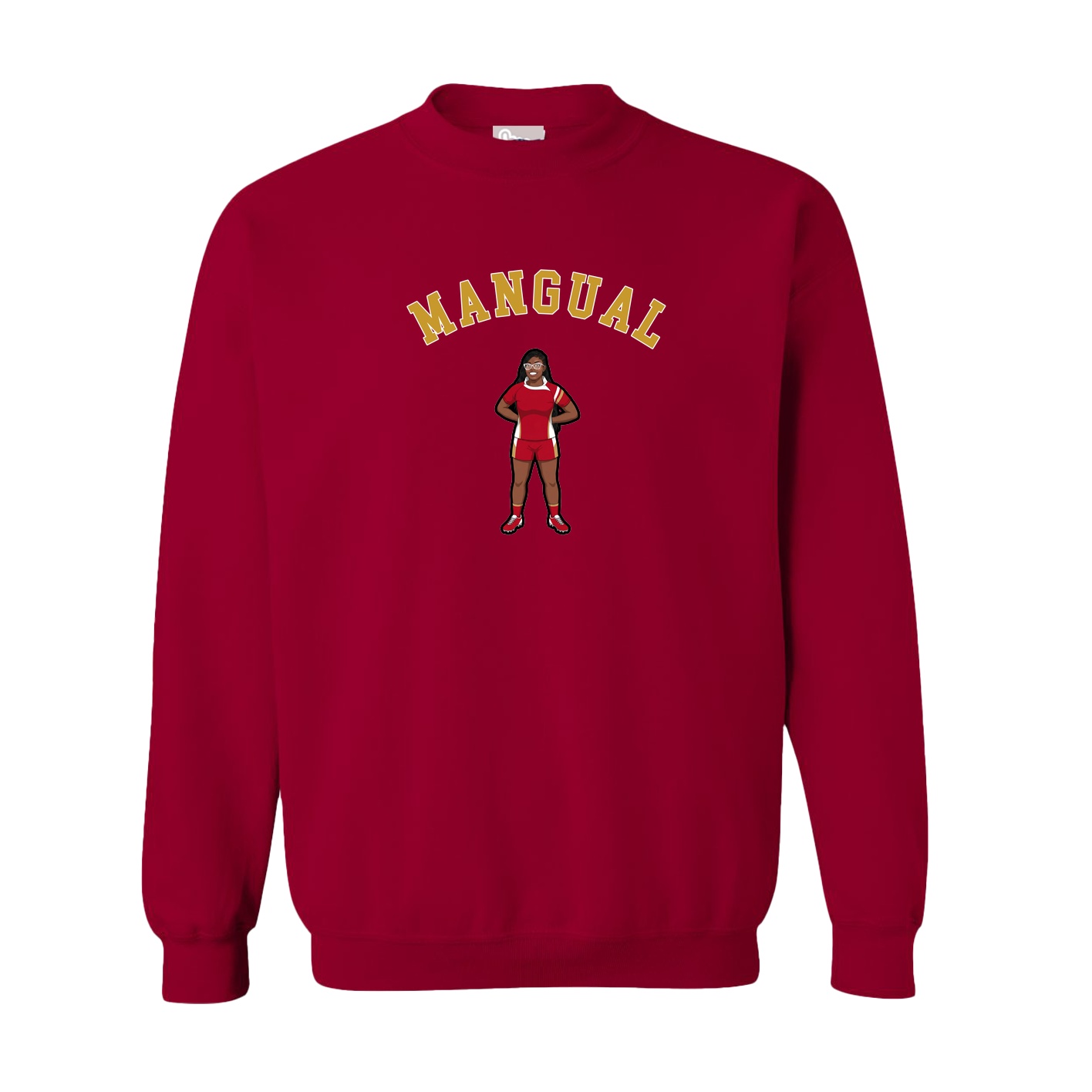 Fleece Crew — Shirsey Arch in Cardinal