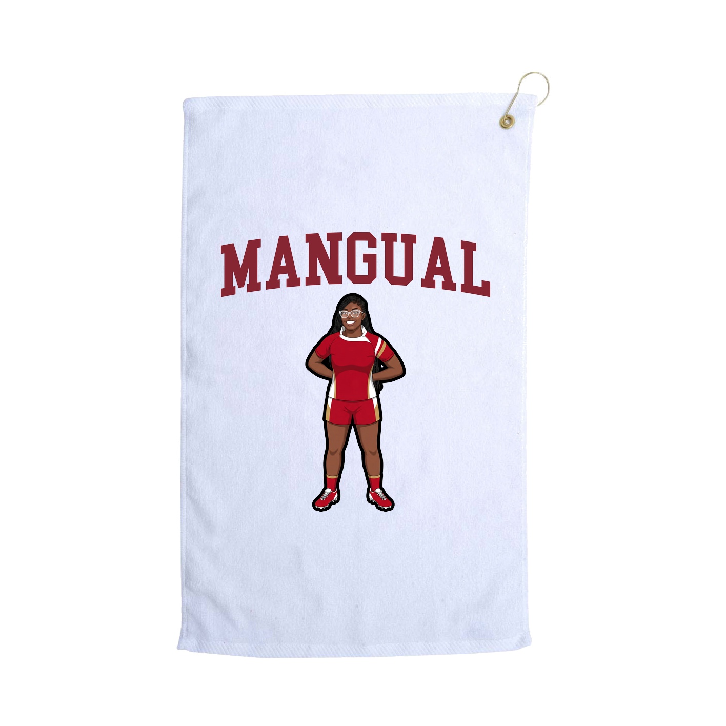 Golf Towel — Shirsey in White