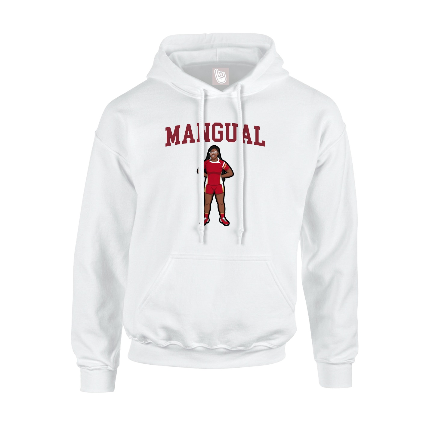 Youth Hoodie — Shirsey in White